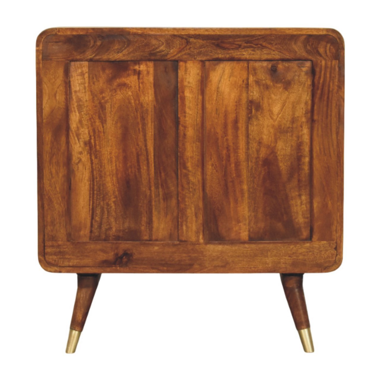 Szafka z litego drewna mango – kasztanowa, 75 cm — model IN4015 - obrazek 8