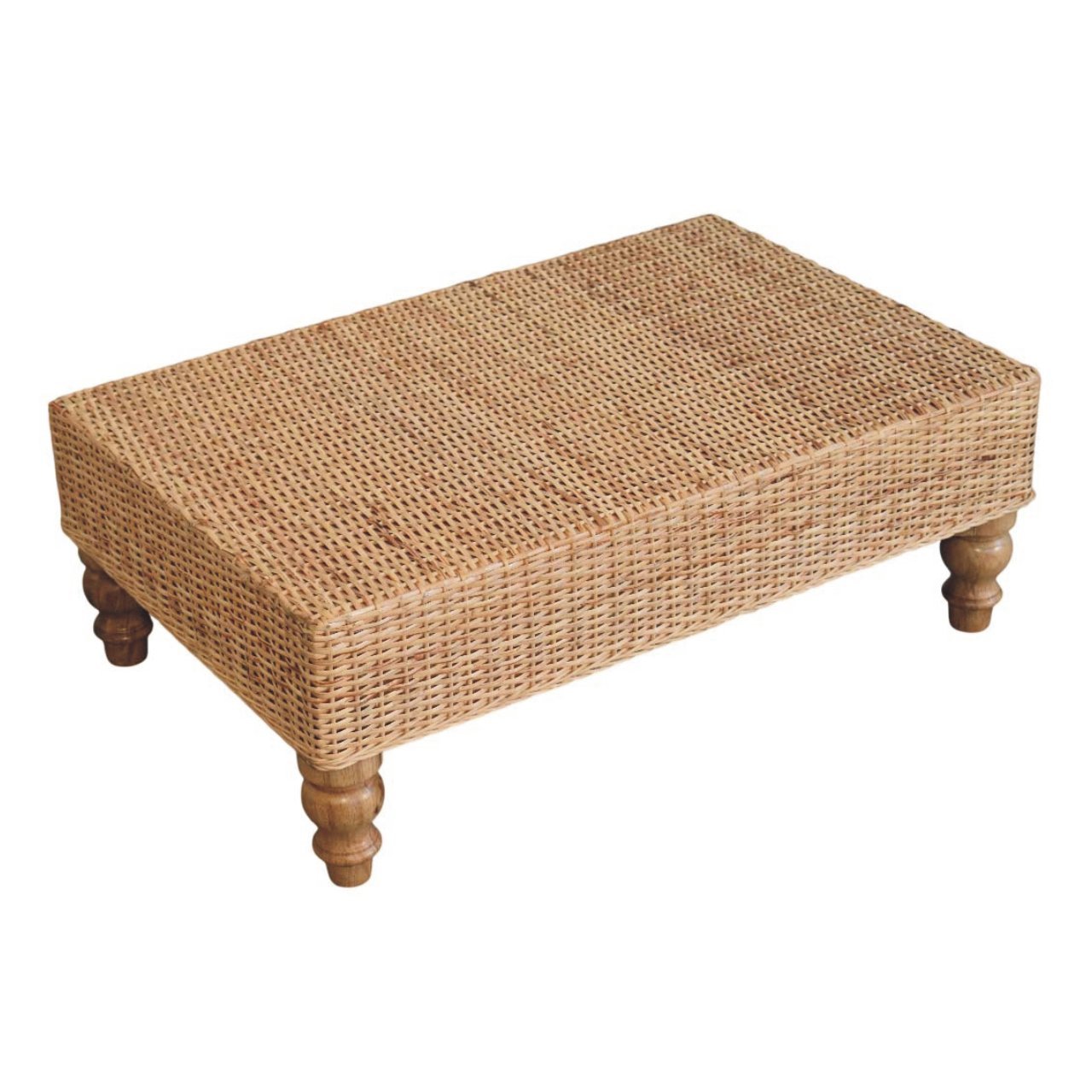 Stolik kawowy z naturalnych materiałów – naturalny, 86 cm - obrazek 4