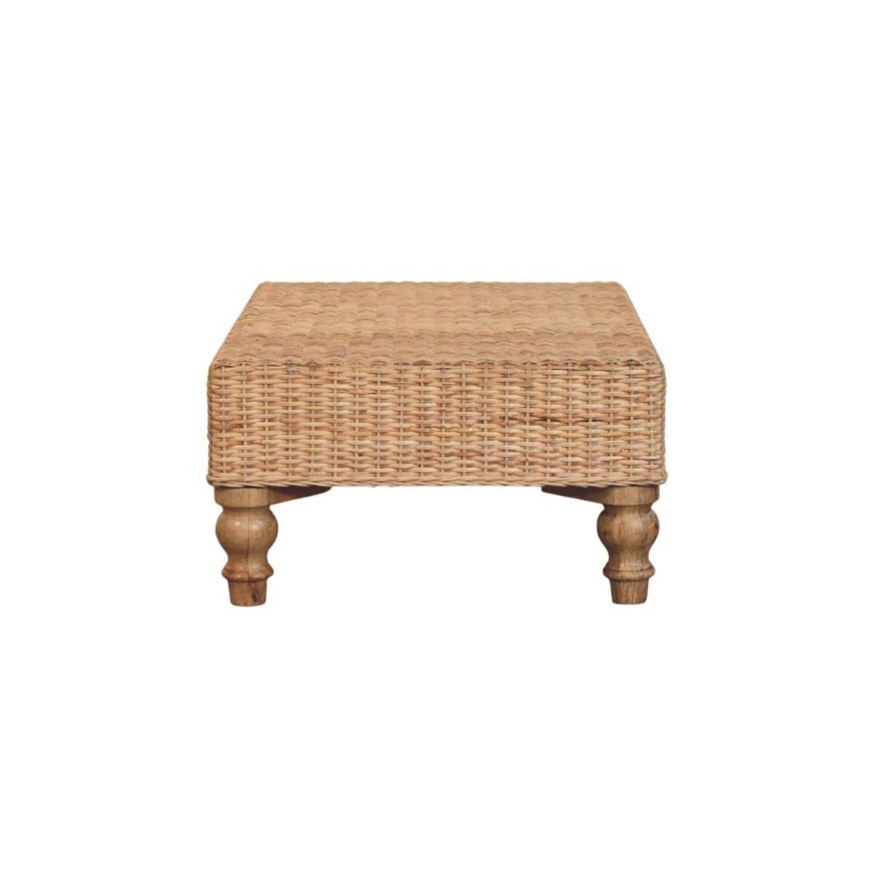 Stolik kawowy z naturalnych materiałów – naturalny, 86 cm - obrazek 7