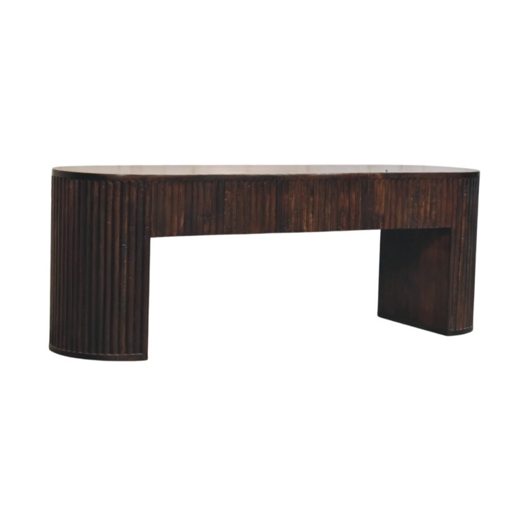 Ławka z naturalnych materiałów – naturalna, 125 cm