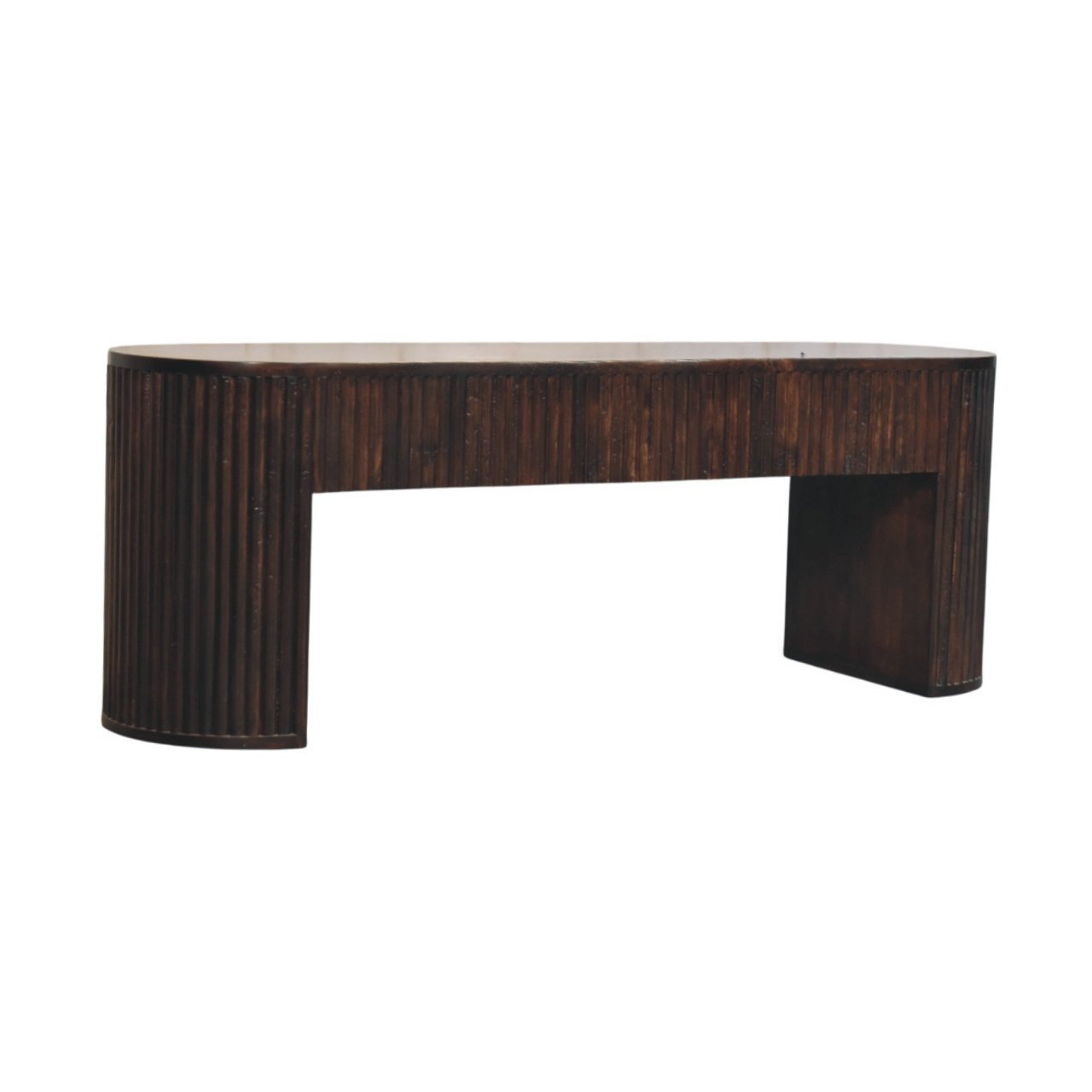 Ławka z naturalnych materiałów – naturalna, 125 cm