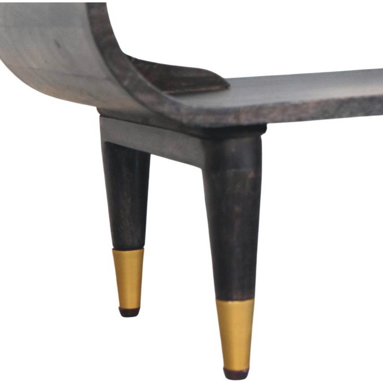 Szafka RTV z litego drewna mango – 90 cm — model IN4037 - obrazek 6