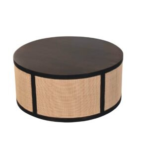 Stolik kawowy Artisan IN4039 – lite drewno mango, wykończenie naturalne
