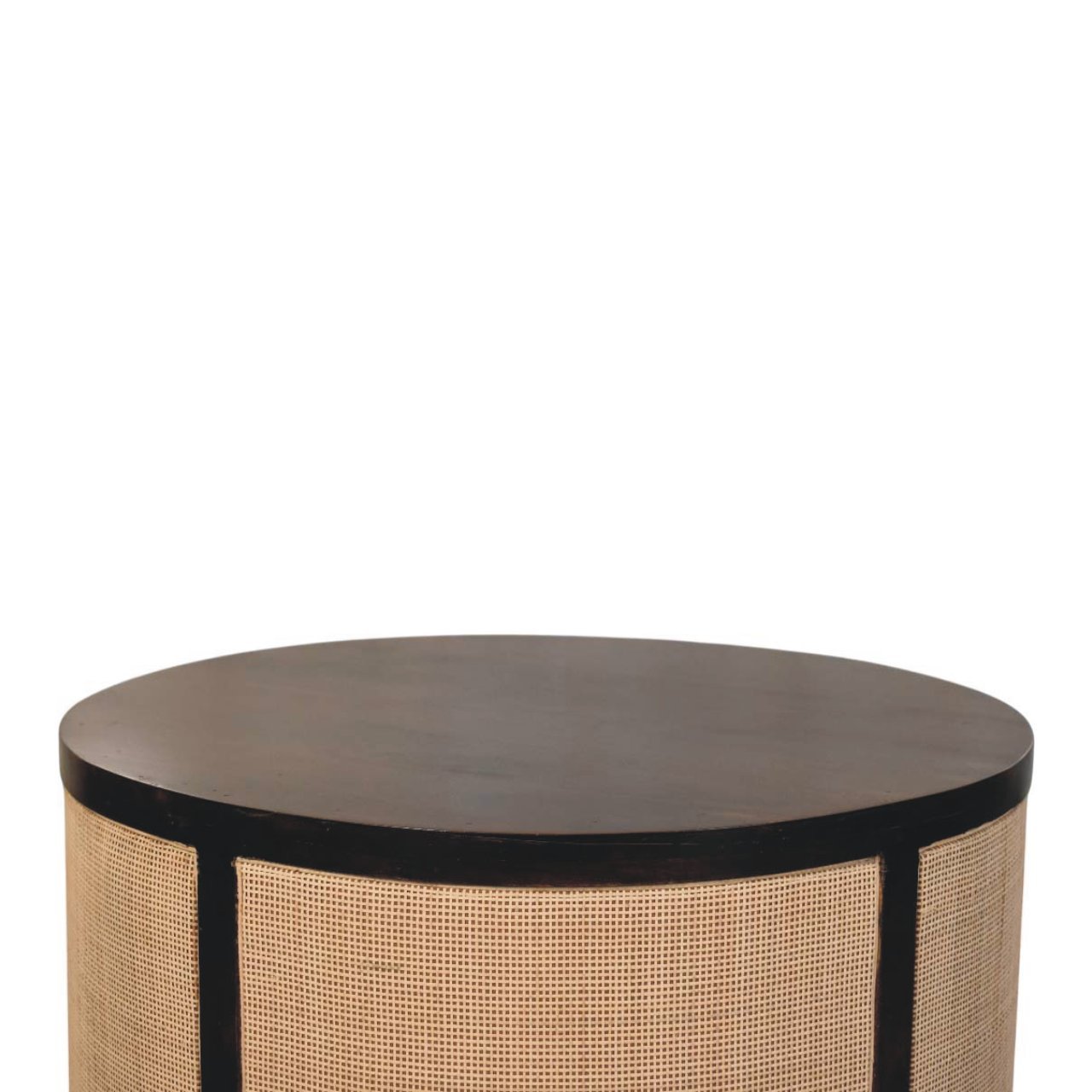 Stolik kawowy Artisan IN4039 – lite drewno mango, wykończenie naturalne - obrazek 3