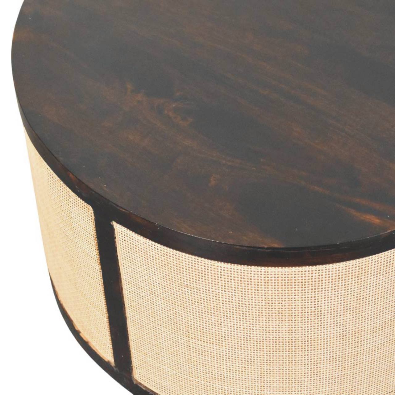 Stolik kawowy Artisan IN4039 – lite drewno mango, wykończenie naturalne - obrazek 4