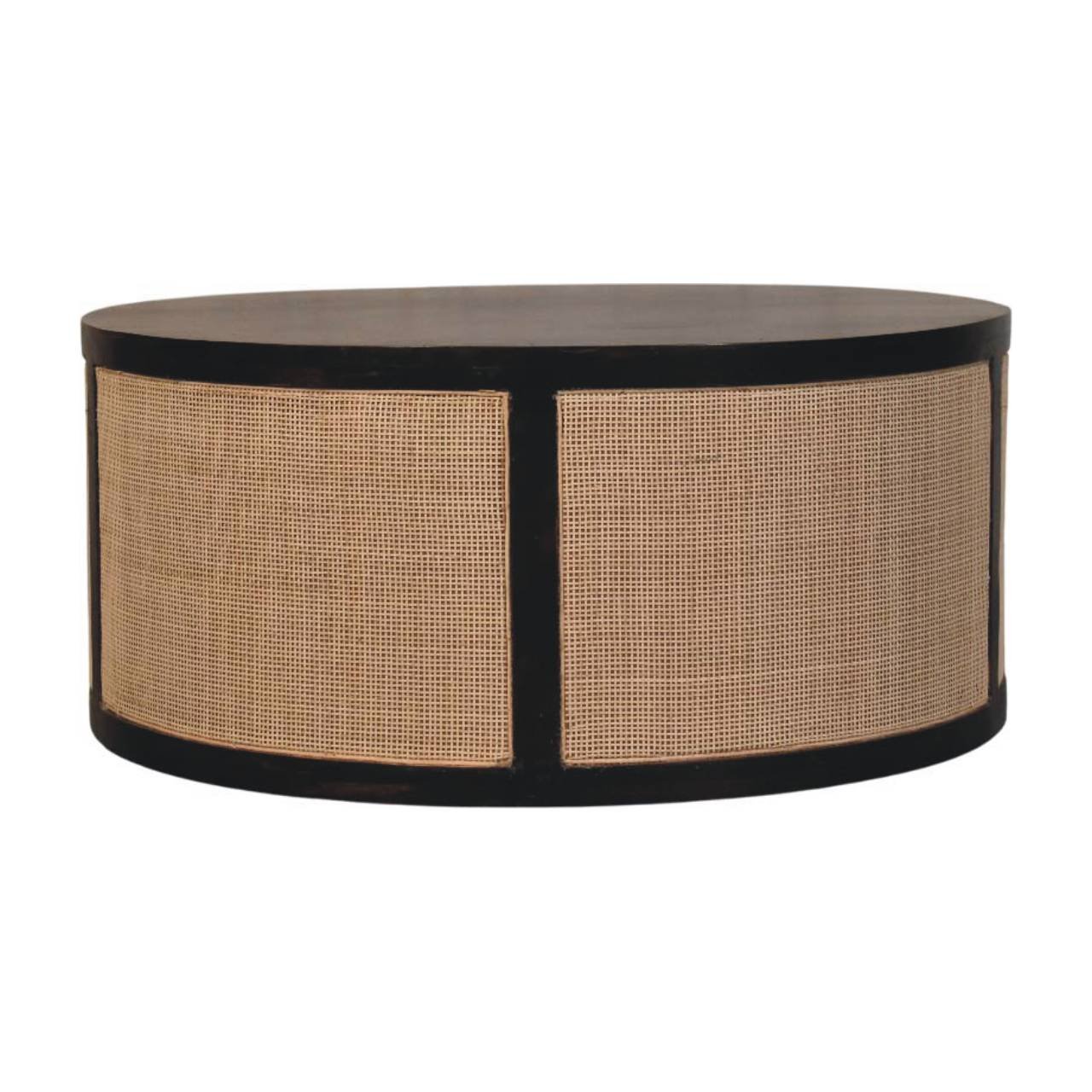 Stolik kawowy Artisan IN4039 – lite drewno mango, wykończenie naturalne - obrazek 8