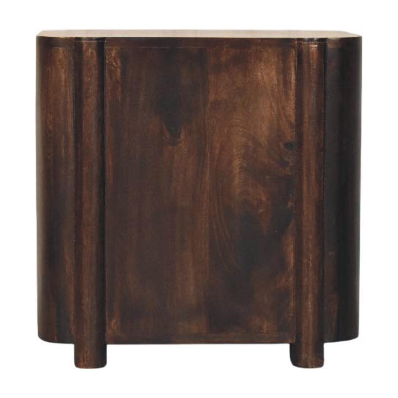 Szafka nocna z litego drewna mango – 50 cm — model IN4042 - Image 8