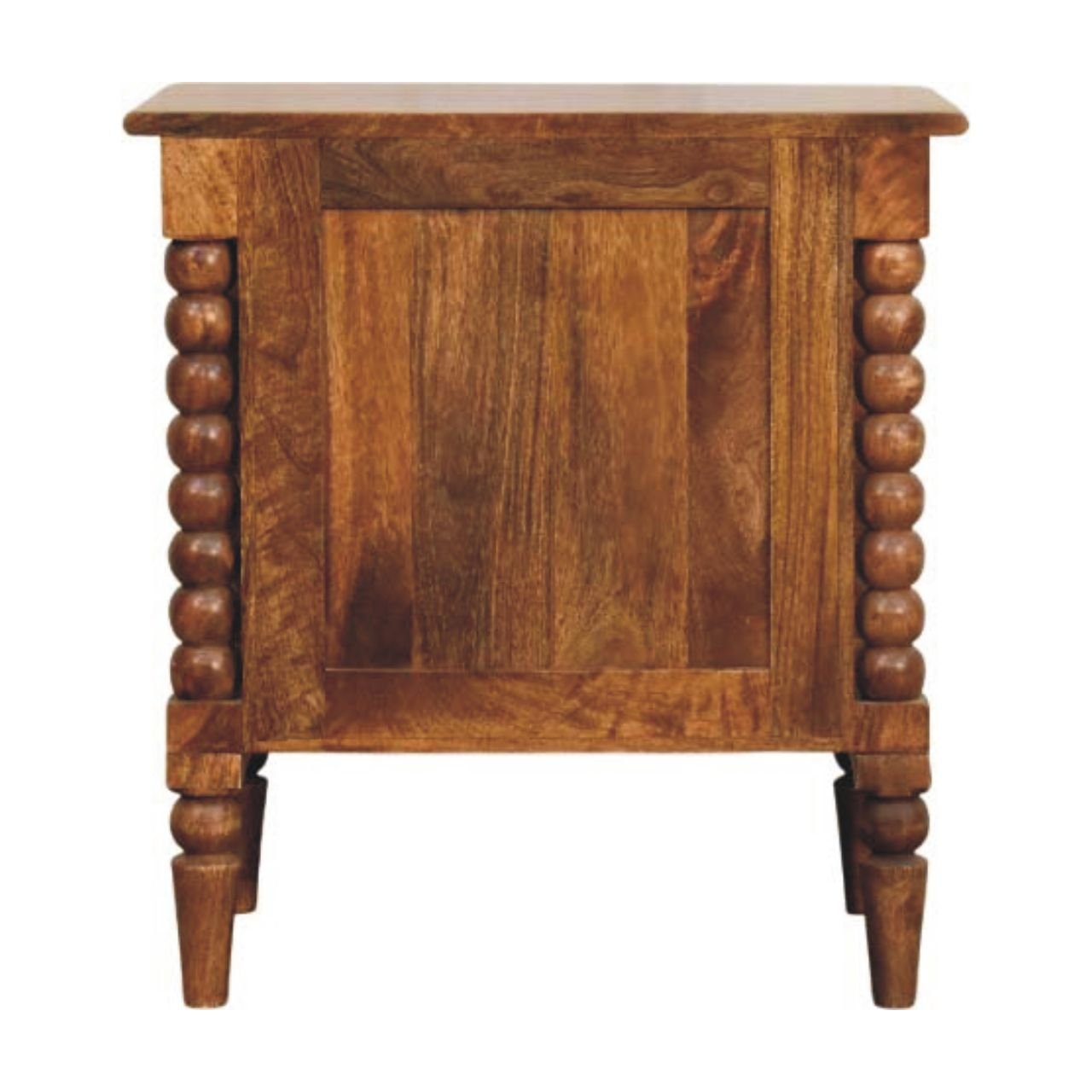 Szafka nocna z litego drewna mango – 55 cm — model IN4043 - Image 8