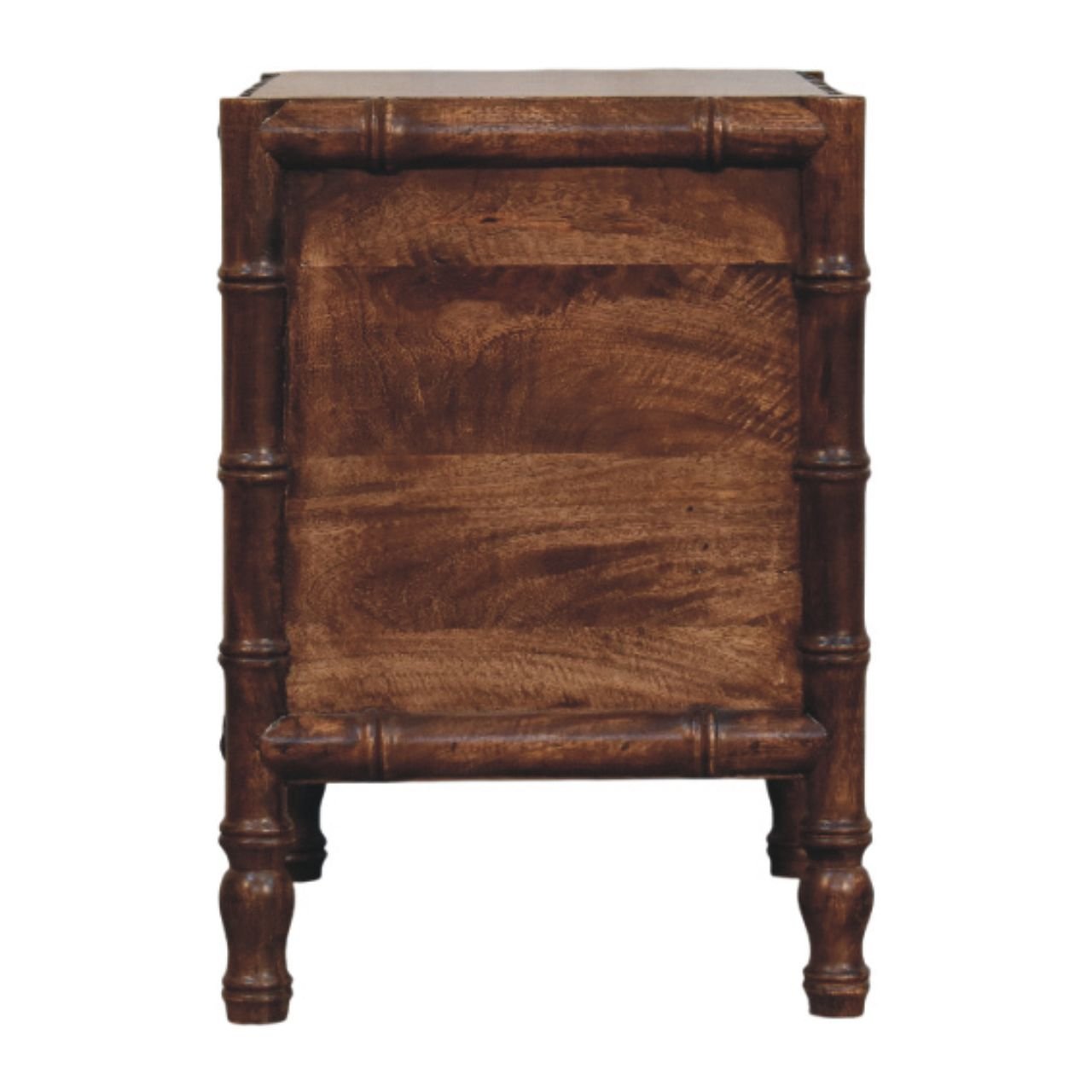 Szafka nocna z litego drewna mango – 55 cm — model IN4044 - Image 7