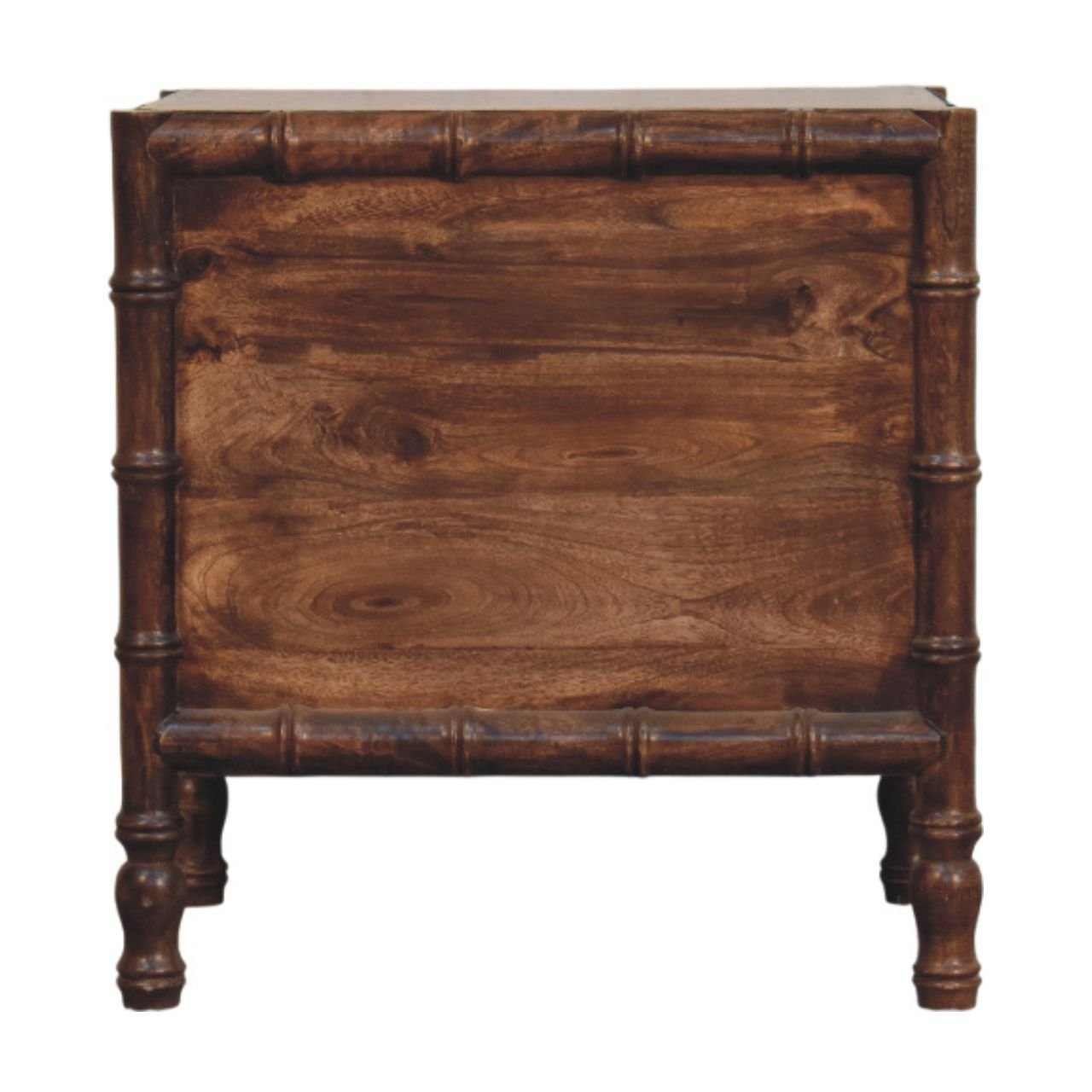 Szafka nocna z litego drewna mango – 55 cm — model IN4044 - Image 8