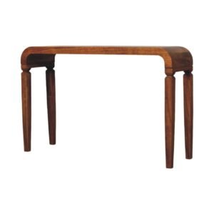 Stół z litego drewna mango – naturalny, 120 cm