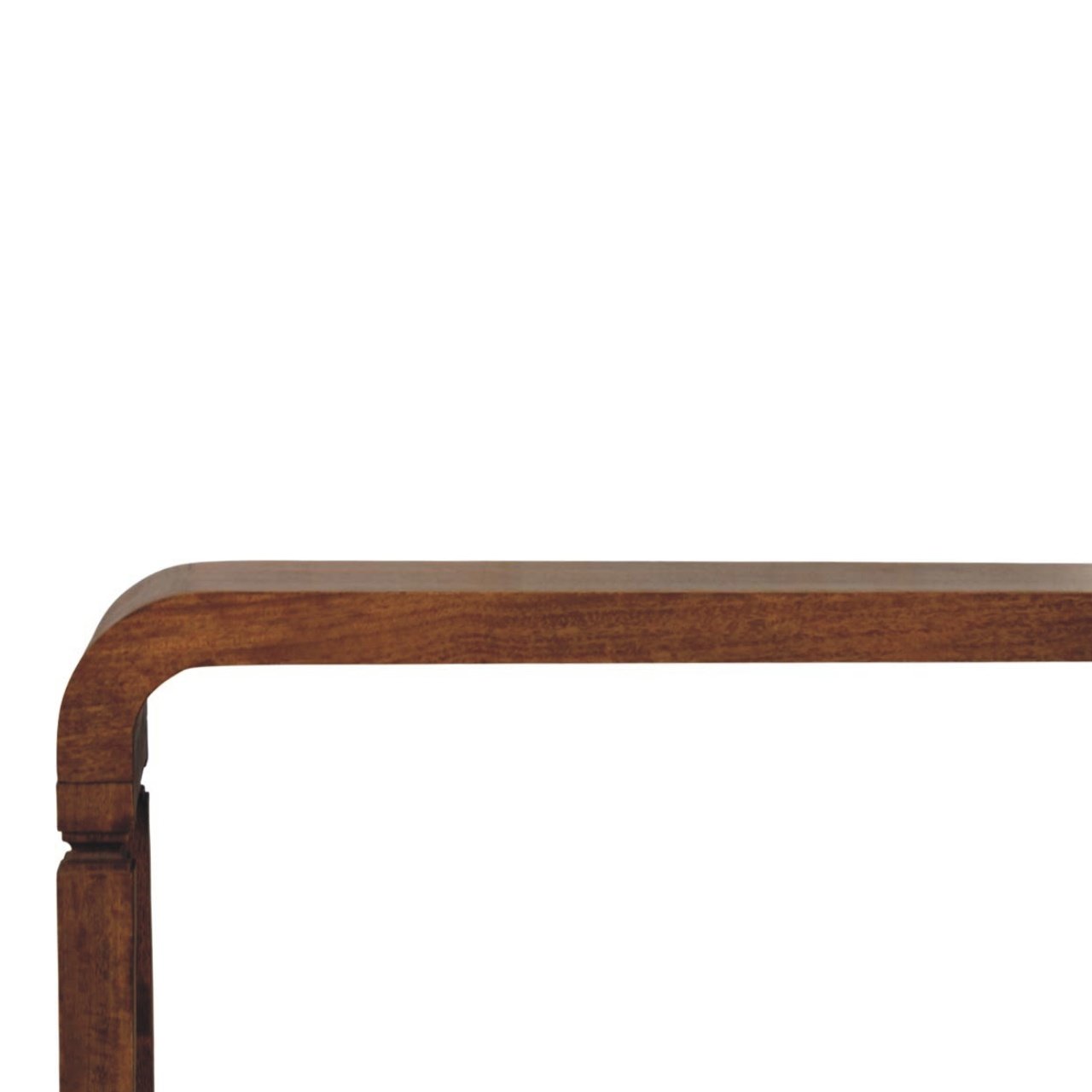 Stół z litego drewna mango – naturalny, 120 cm - obrazek 3