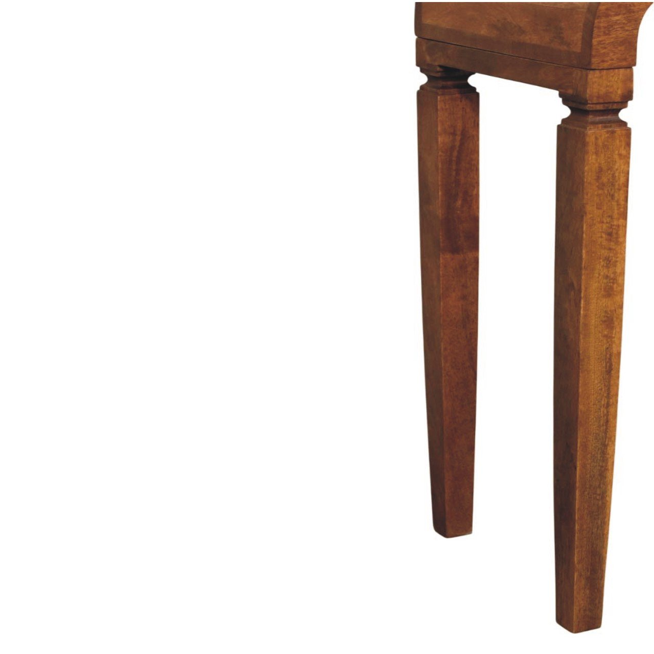 Stół z litego drewna mango – naturalny, 120 cm - obrazek 6