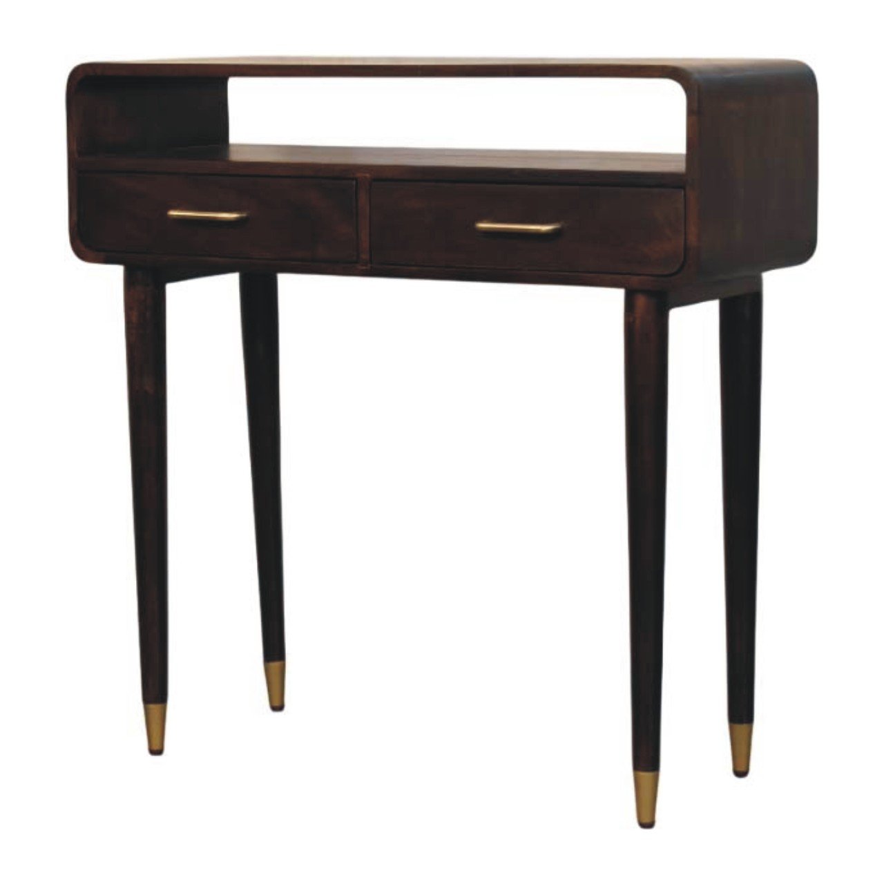 Stół z litego drewna mango – 90 cm — model IN4056