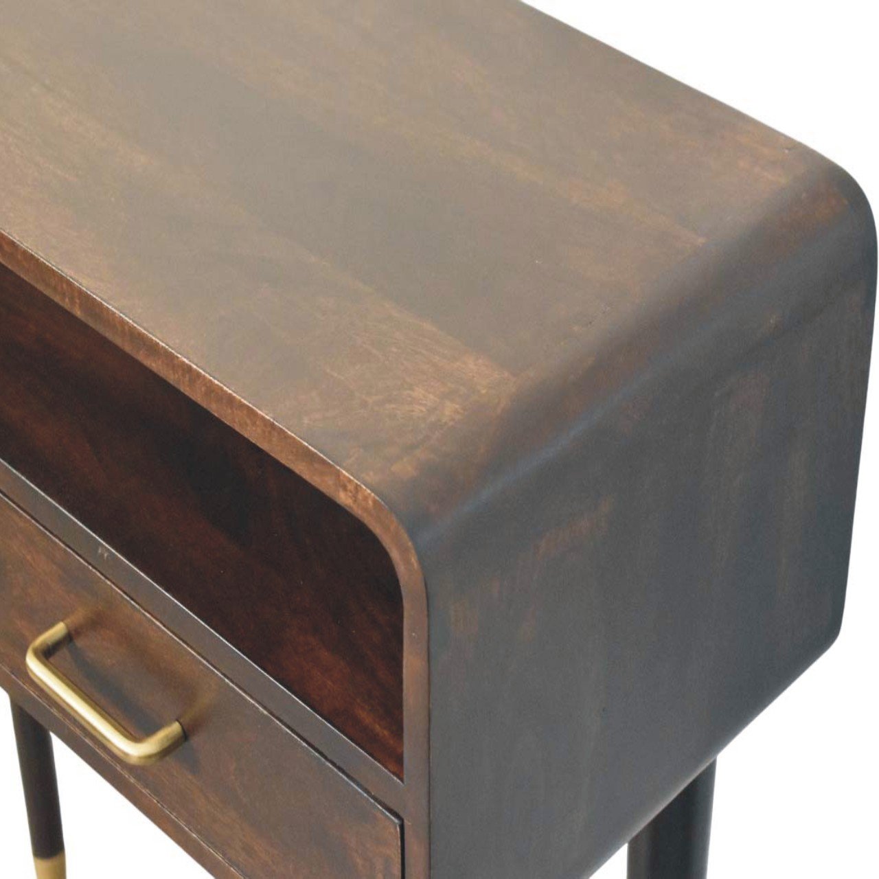 Stół z litego drewna mango – 90 cm — model IN4056 - Image 4