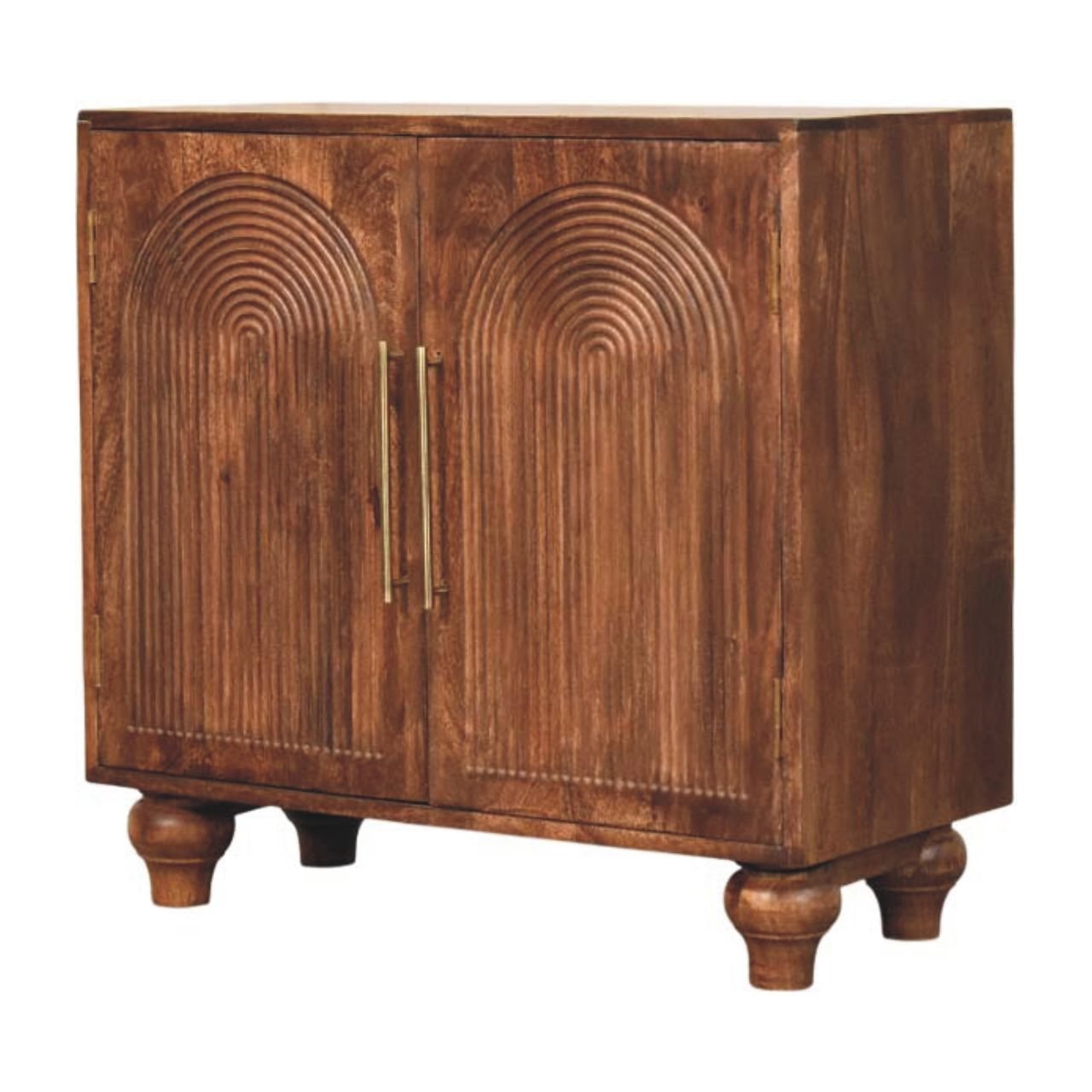 Komoda z litego drewna mango – naturalna, 75 cm — model IN4057 - Image 2