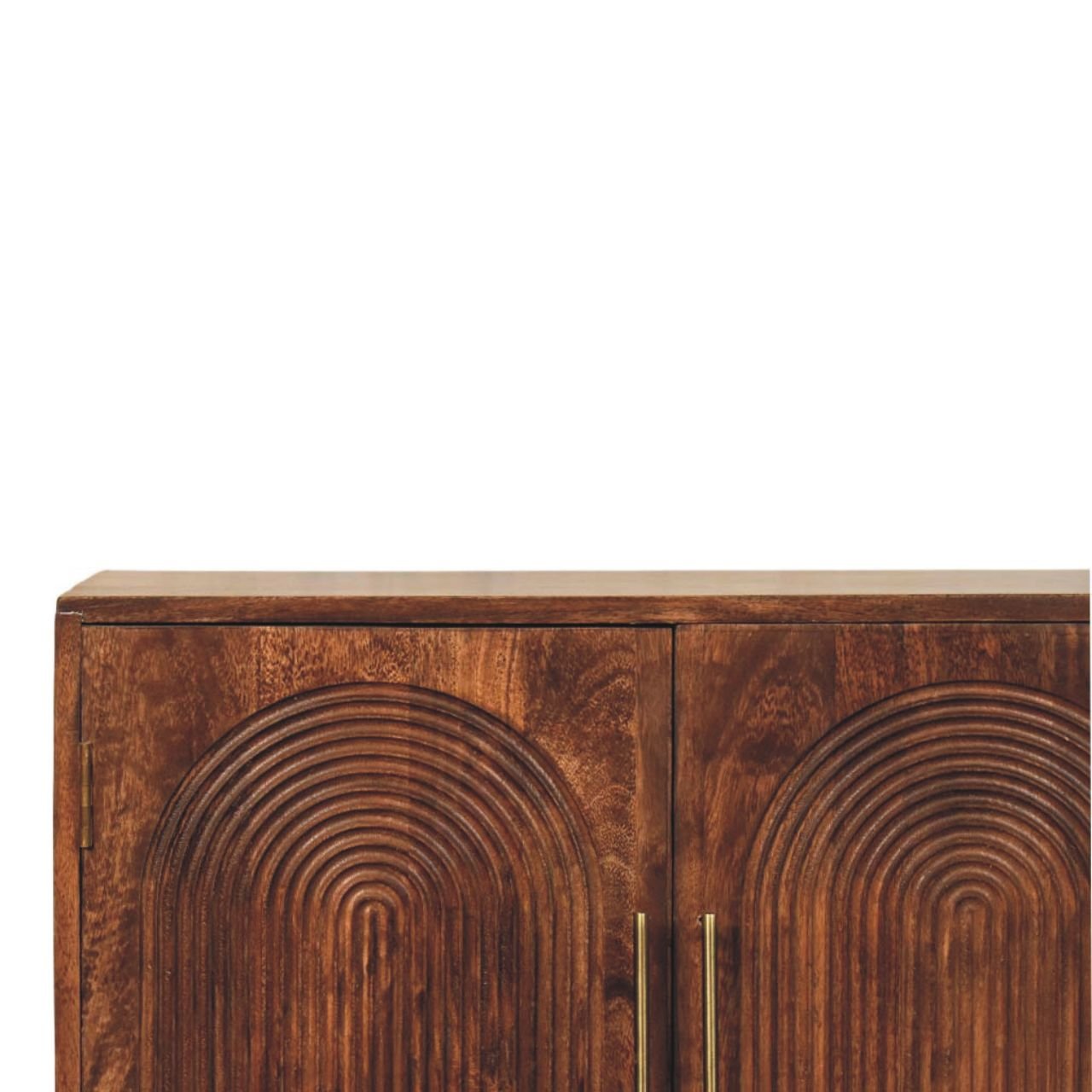Komoda z litego drewna mango – naturalna, 75 cm — model IN4057 - Image 3