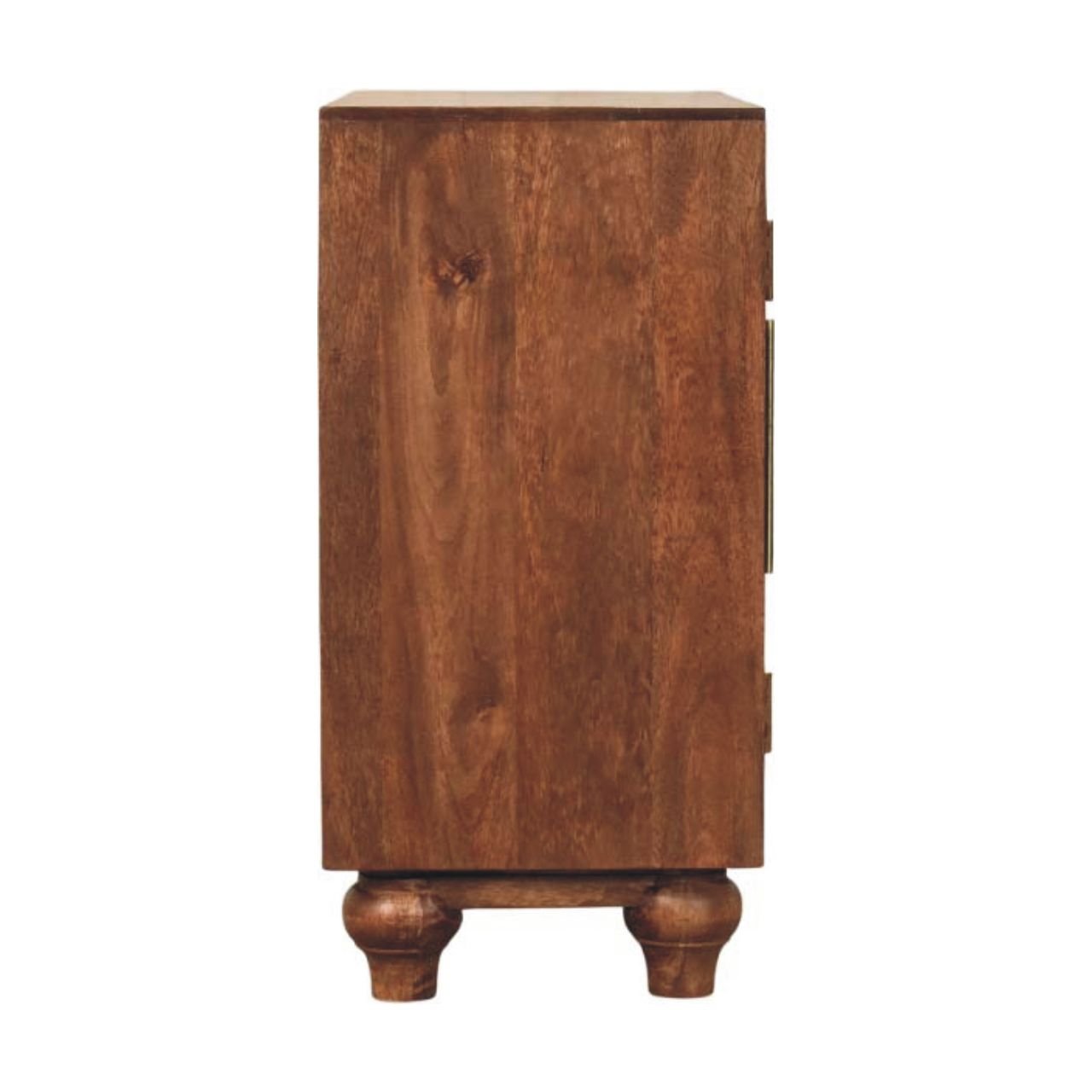 Komoda z litego drewna mango – naturalna, 75 cm — model IN4057 - Image 7