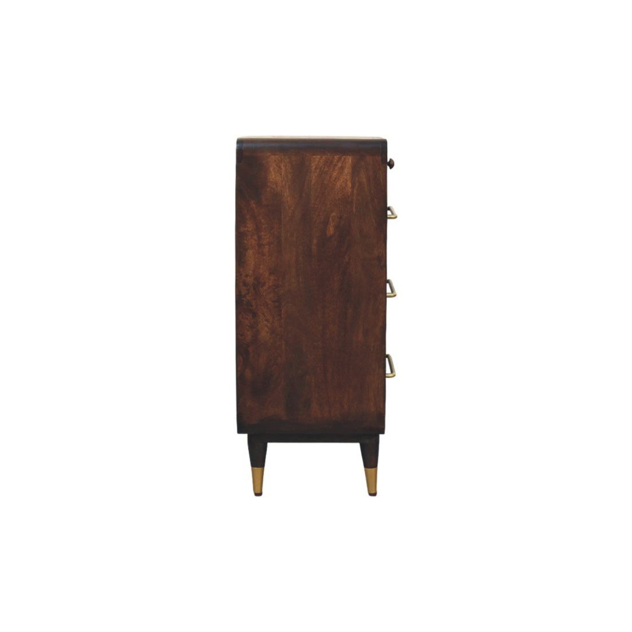 Komoda z litego drewna mango – 130 cm - obrazek 7
