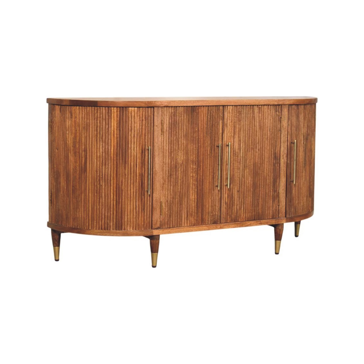Komoda z litego drewna mango – naturalna, 150 cm - obrazek 2