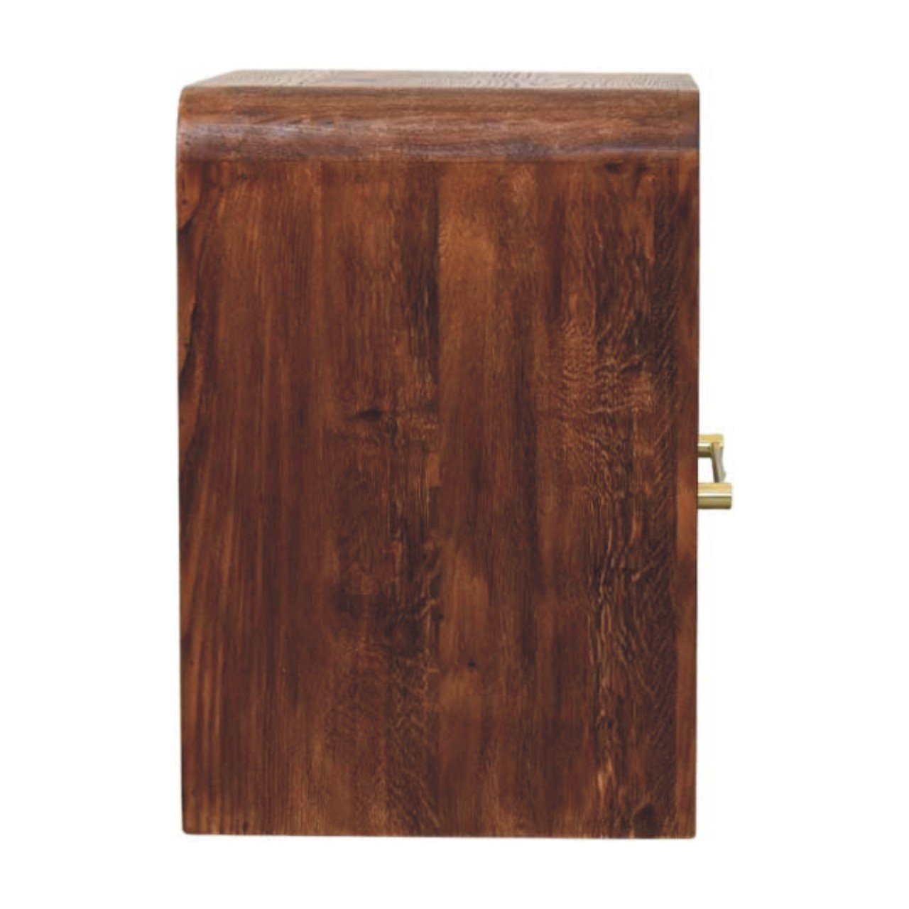 Szafka nocna z drewna o dębowym charakterze – naturalna, 54 cm - obrazek 7