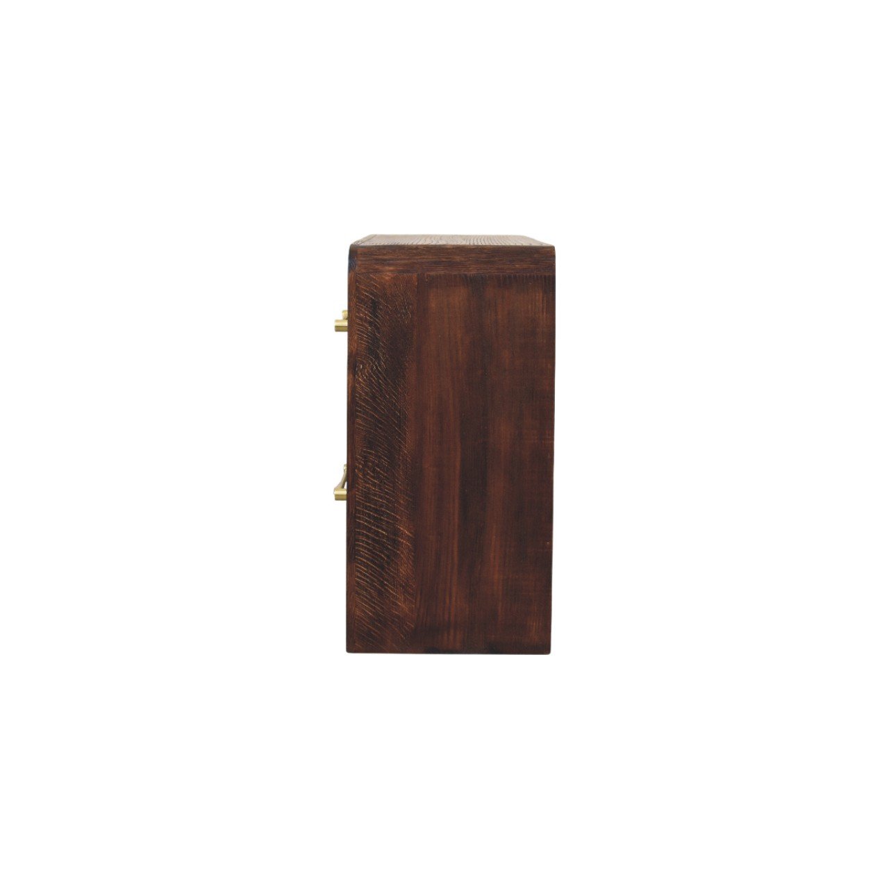 Komoda z drewna o dębowym charakterze – naturalna, 120 cm - obrazek 7