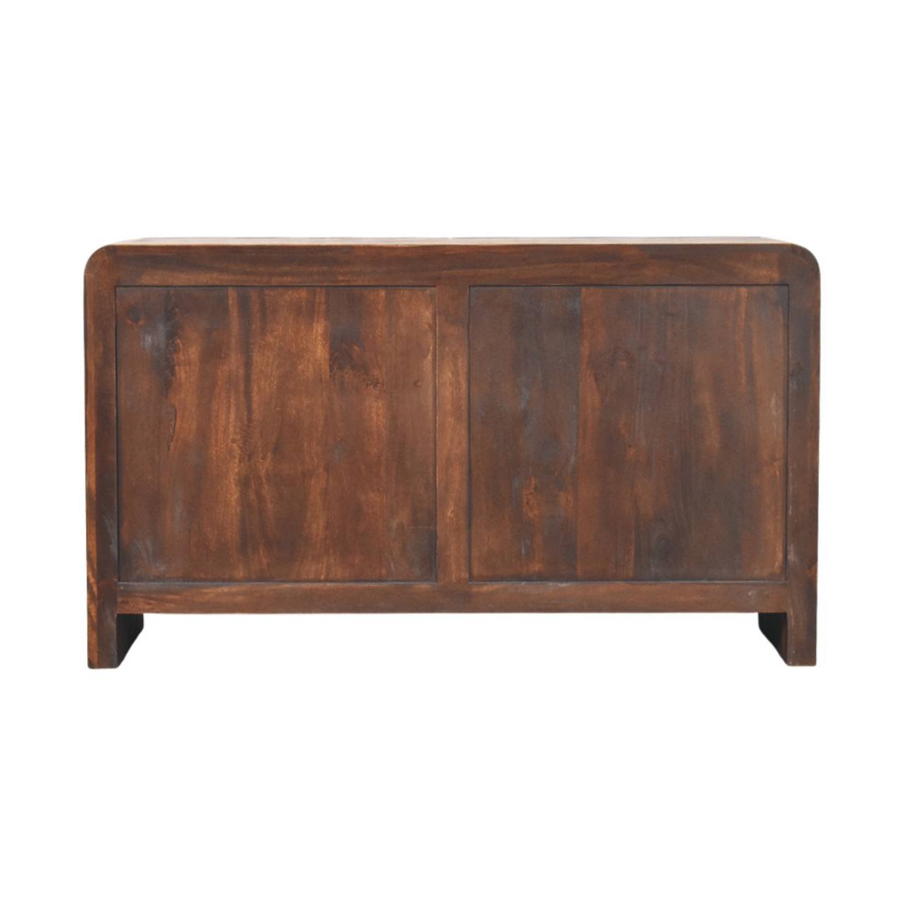 Komoda z drewna o dębowym charakterze – naturalna, 120 cm - obrazek 8