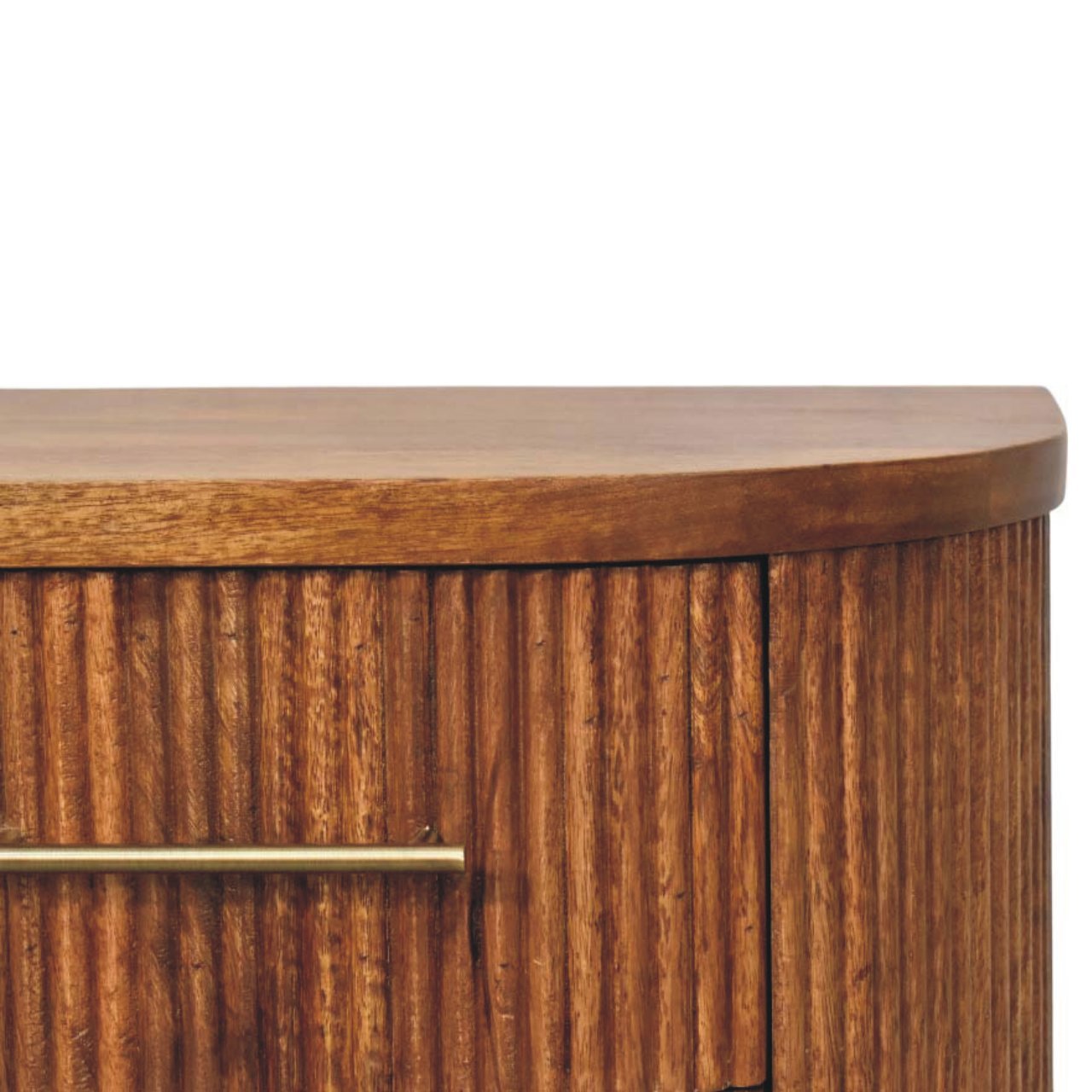 Szafka nocna Artisan IN4080 – lite drewno mango, wykończenie rzemieślnicze - obrazek 3