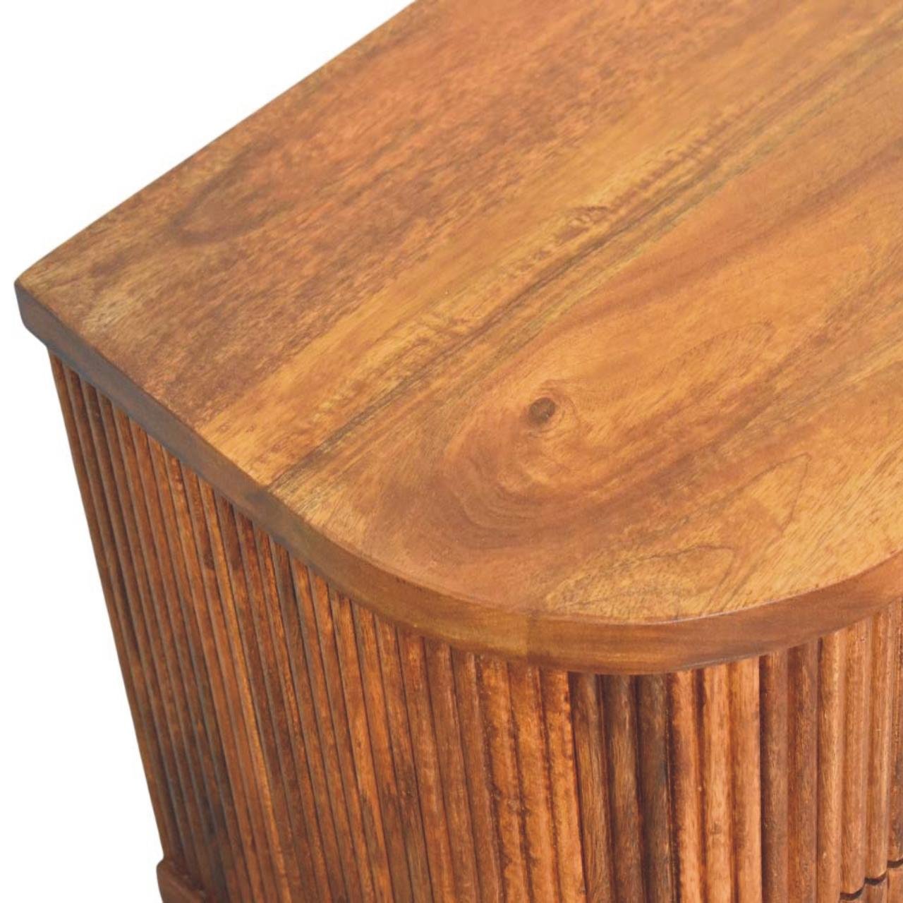 Szafka nocna Artisan IN4080 – lite drewno mango, wykończenie rzemieślnicze - obrazek 4