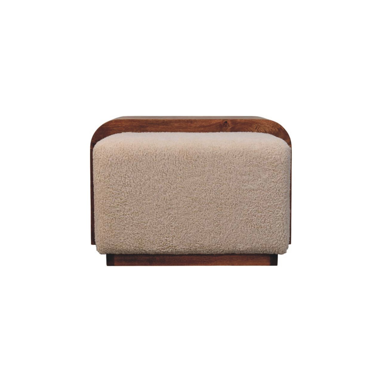 Ławka z litego drewna mango – 110 cm - Image 8