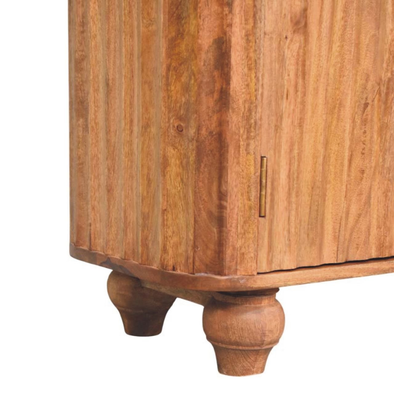 Komoda z litego drewna mango – naturalna, 146 cm - obrazek 6