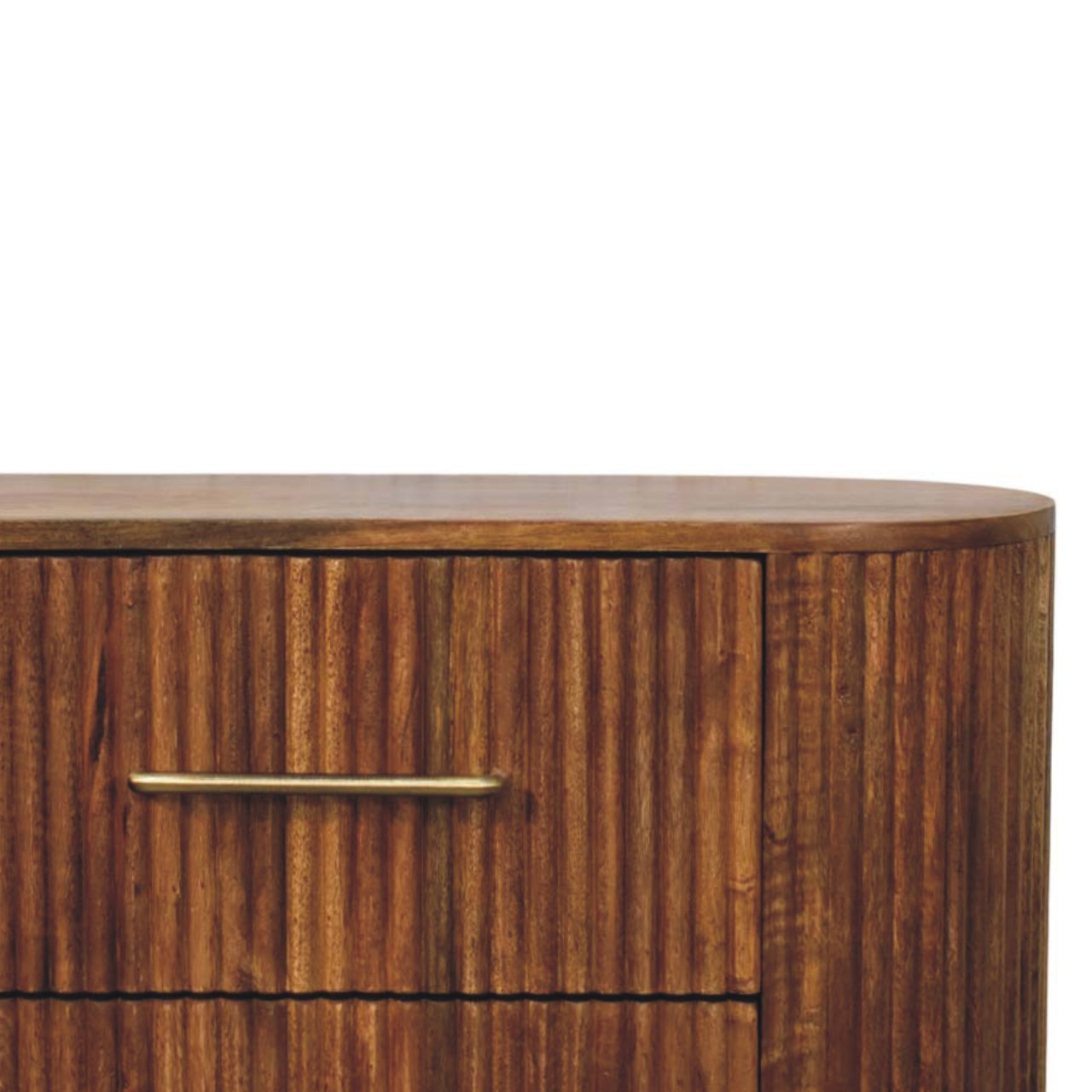 Komoda z litego drewna mango – 135 cm - obrazek 3