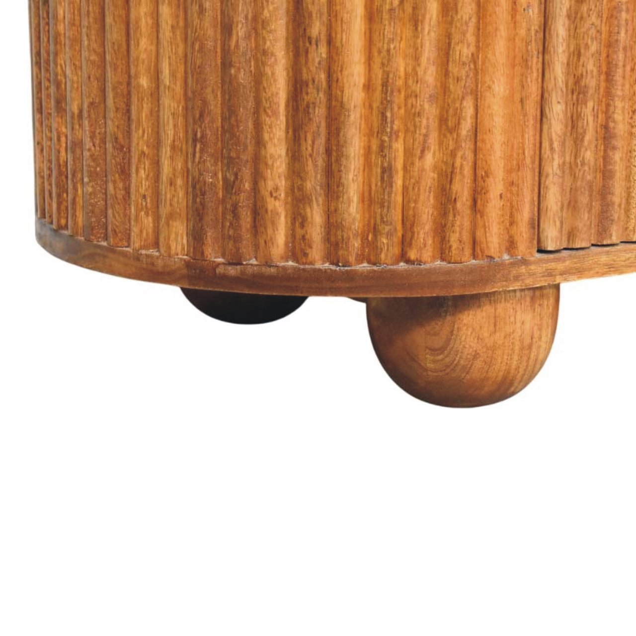Komoda z litego drewna mango – 135 cm - obrazek 6