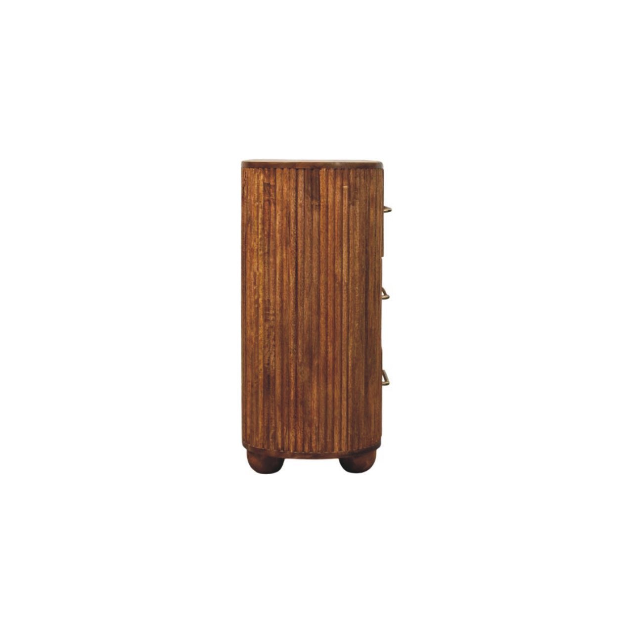 Komoda z litego drewna mango – 135 cm - obrazek 7