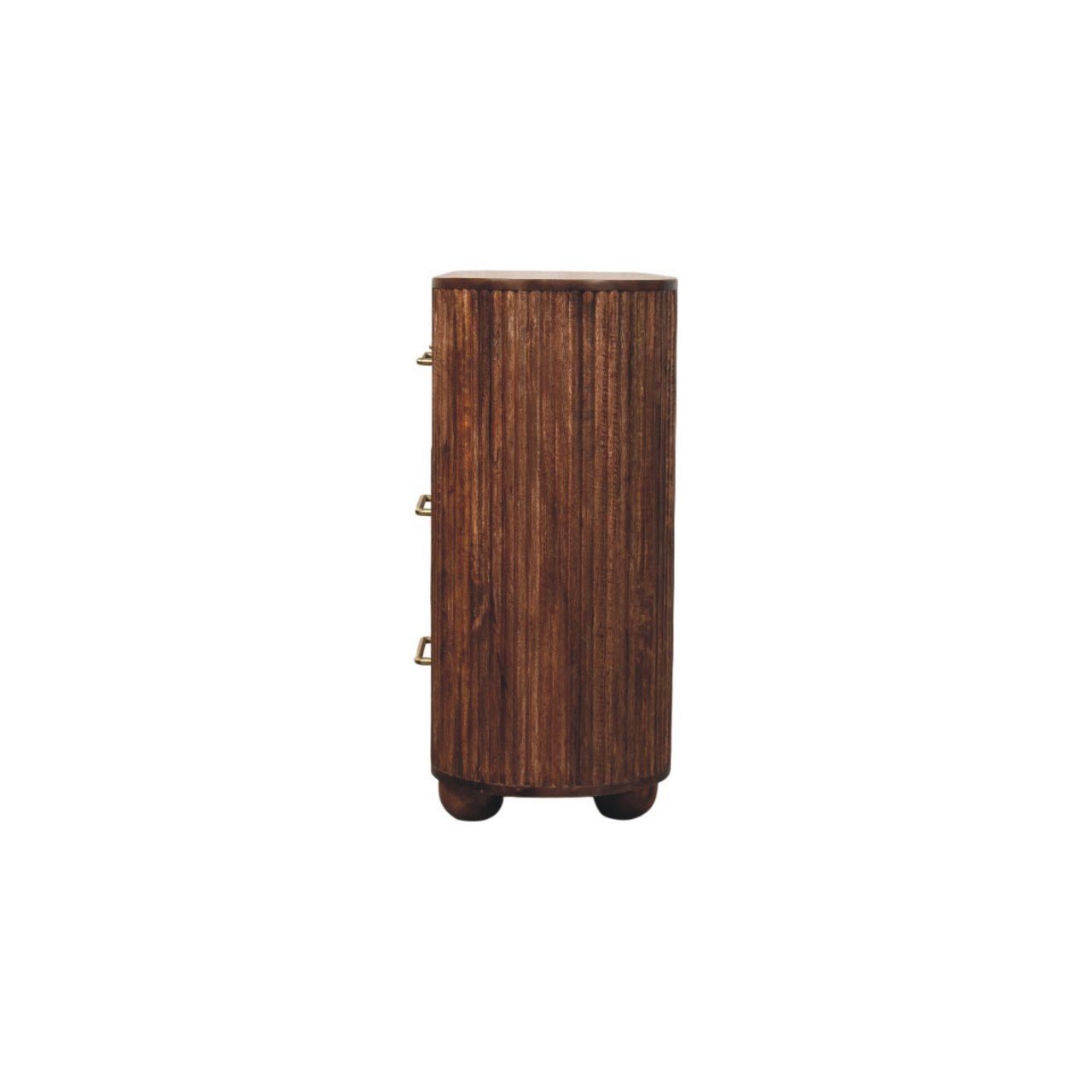 Komoda z litego drewna mango – 135 cm - obrazek 7