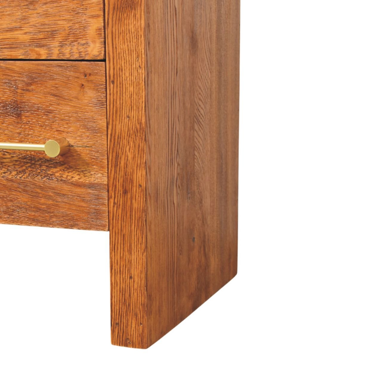 Szafka nocna z drewna o dębowym charakterze – naturalna, 54 cm - obrazek 6