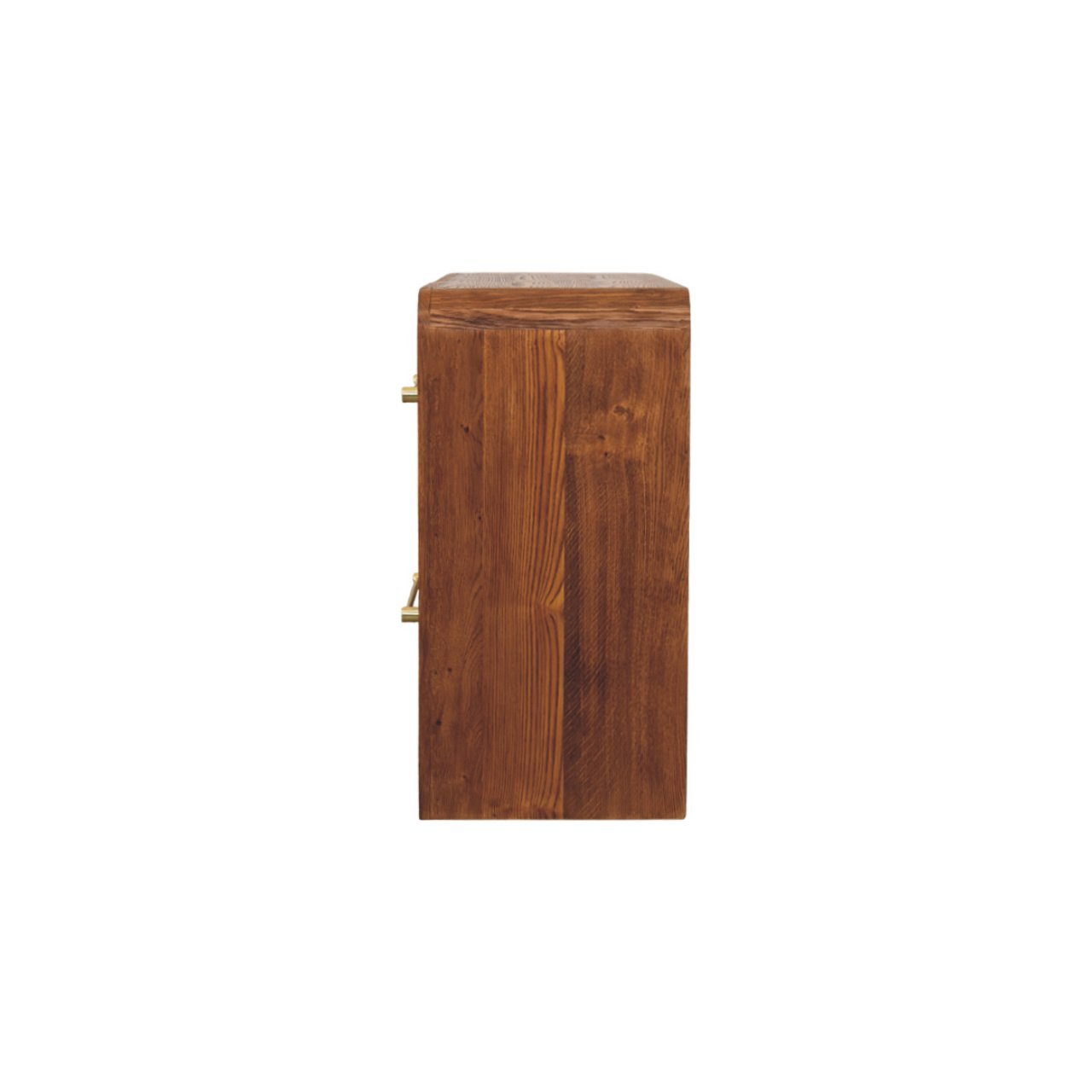 Komoda z drewna o dębowym charakterze – dębowa, 120 cm - obrazek 7
