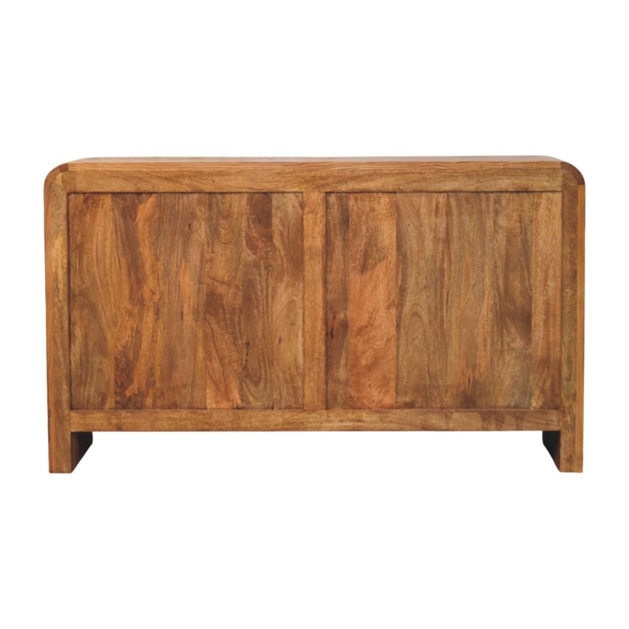 Komoda z drewna o dębowym charakterze – dębowa, 120 cm - obrazek 8