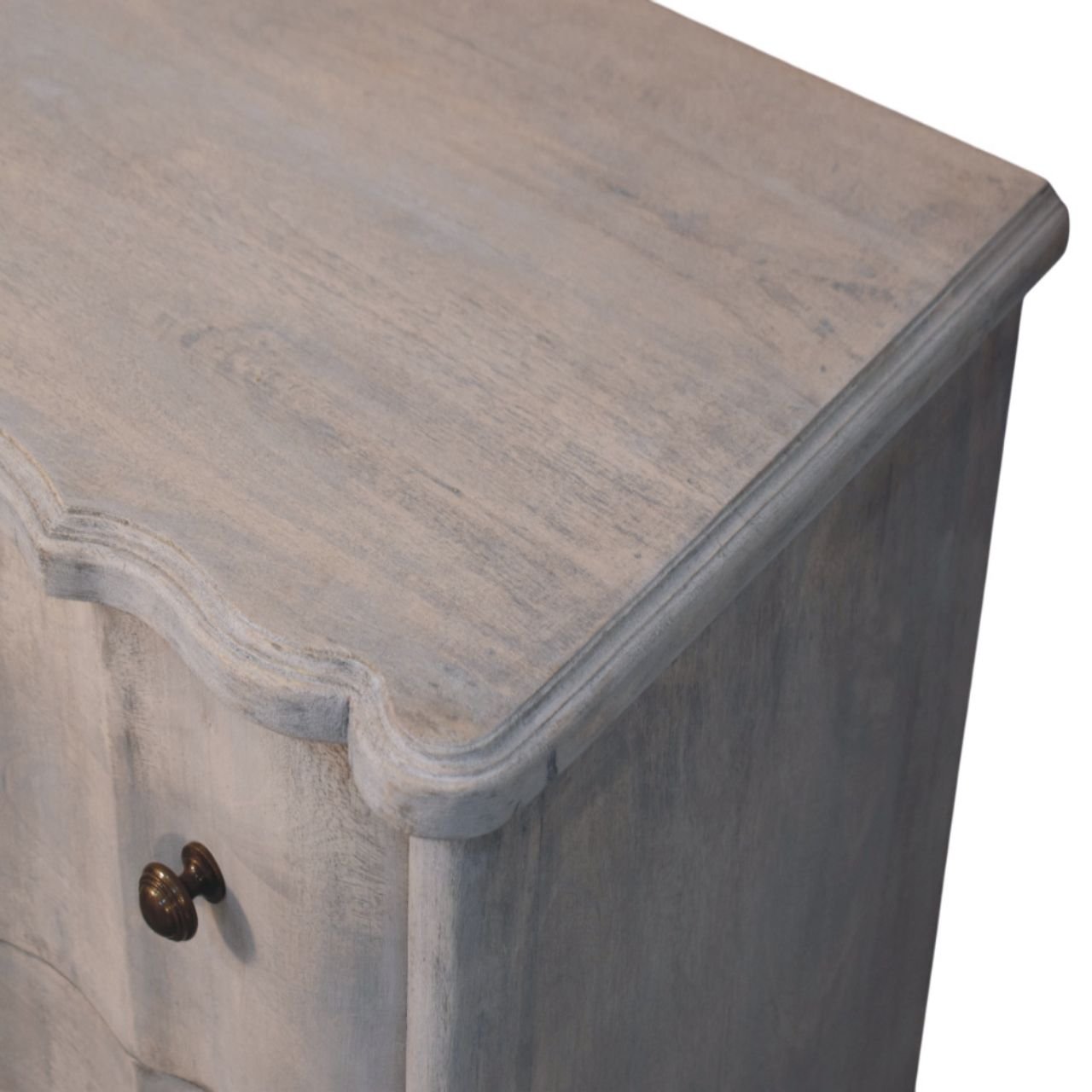 Komoda z litego drewna mango – naturalna, 85 cm - Image 3