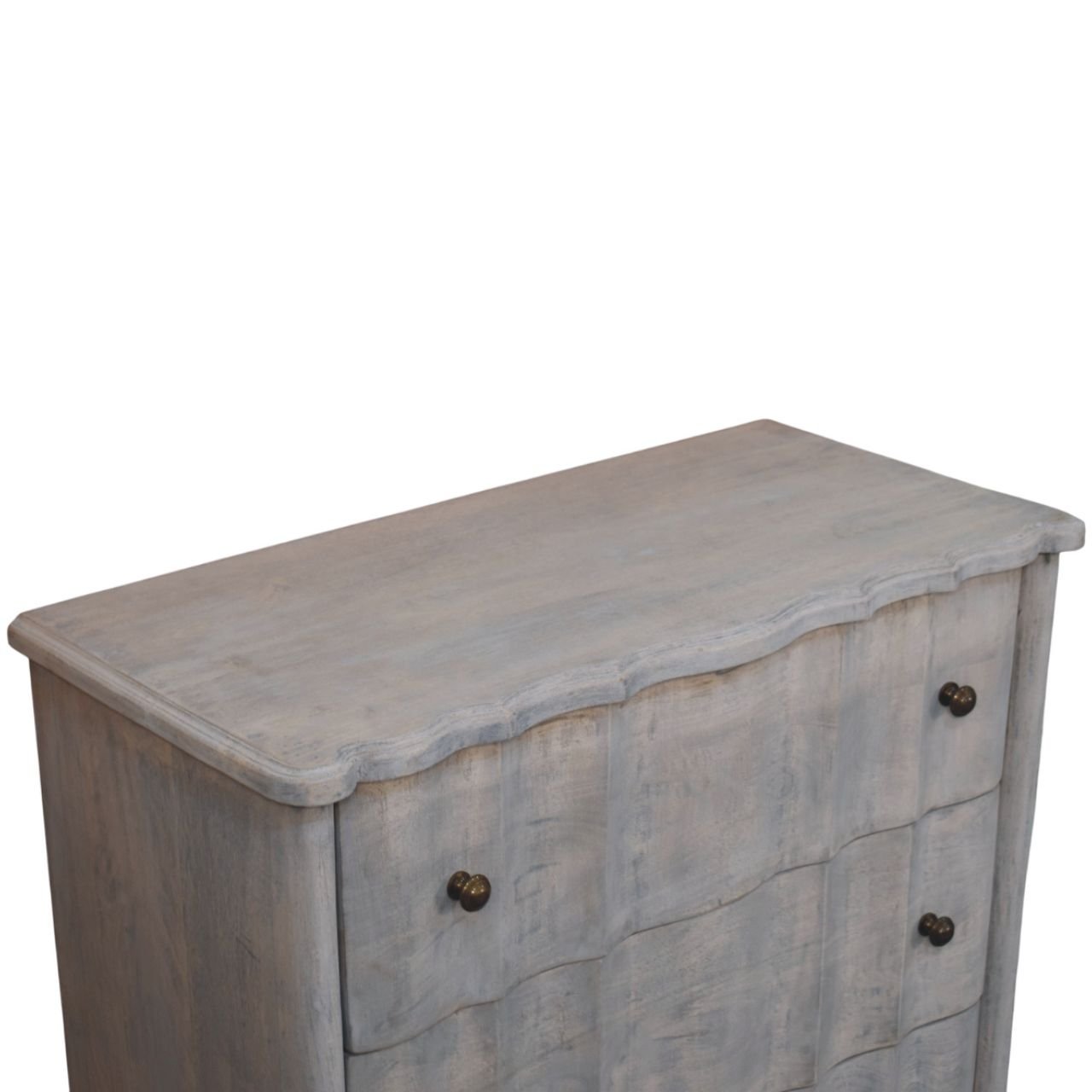Komoda z litego drewna mango – naturalna, 85 cm - Image 4