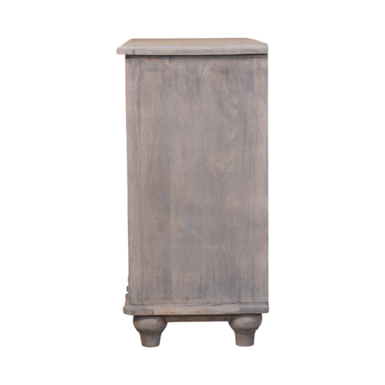 Komoda z litego drewna mango – naturalna, 85 cm - Image 7