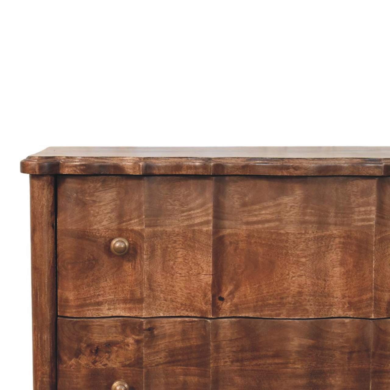 Komoda z litego drewna mango – 85 cm — model IN4101 - obrazek 3