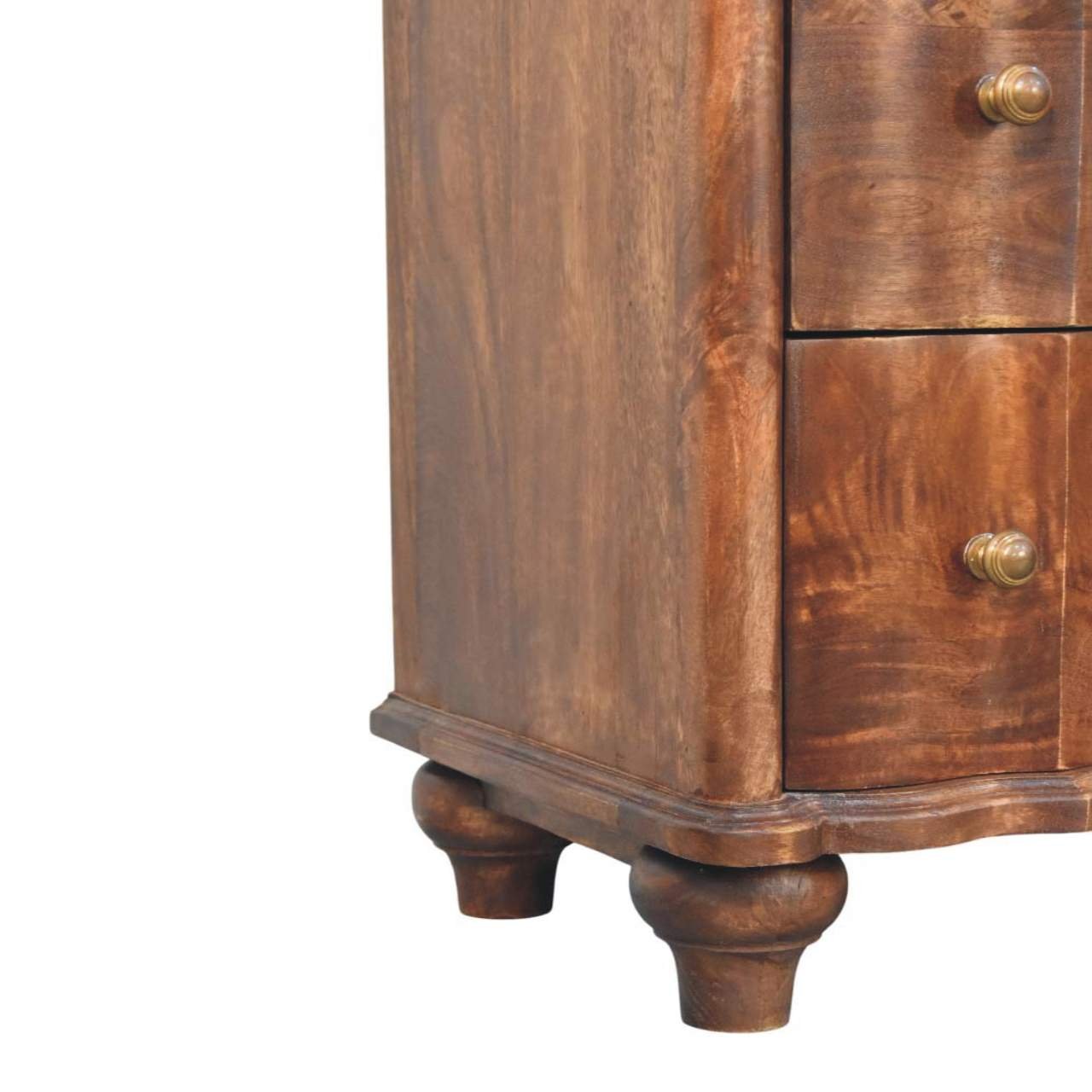 Komoda z litego drewna mango – 85 cm — model IN4101 - obrazek 6