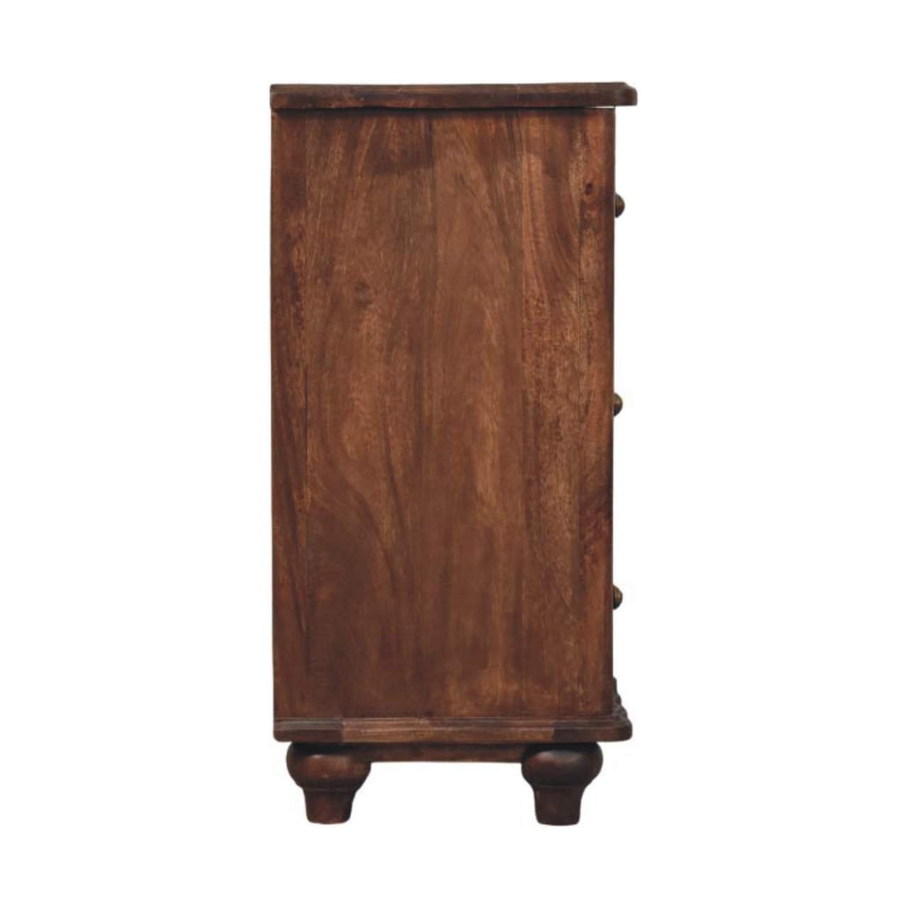 Komoda z litego drewna mango – 85 cm — model IN4101 - obrazek 7