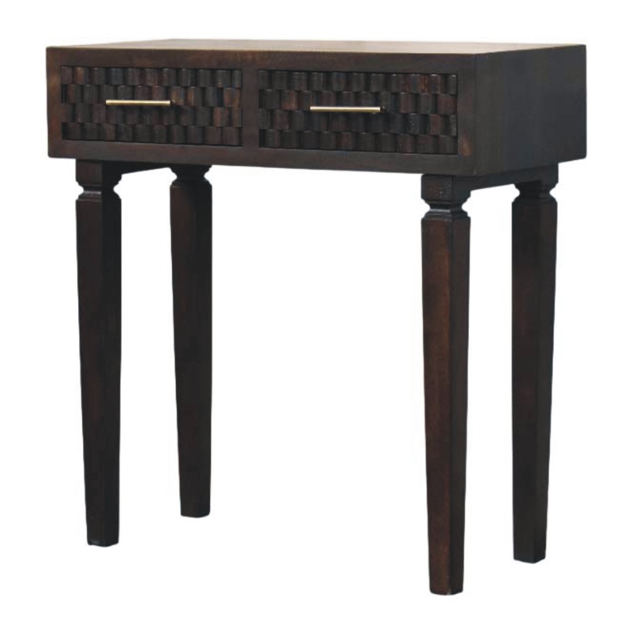Stół z litego drewna mango – naturalny, 80 cm — model IN4106 - Image 2
