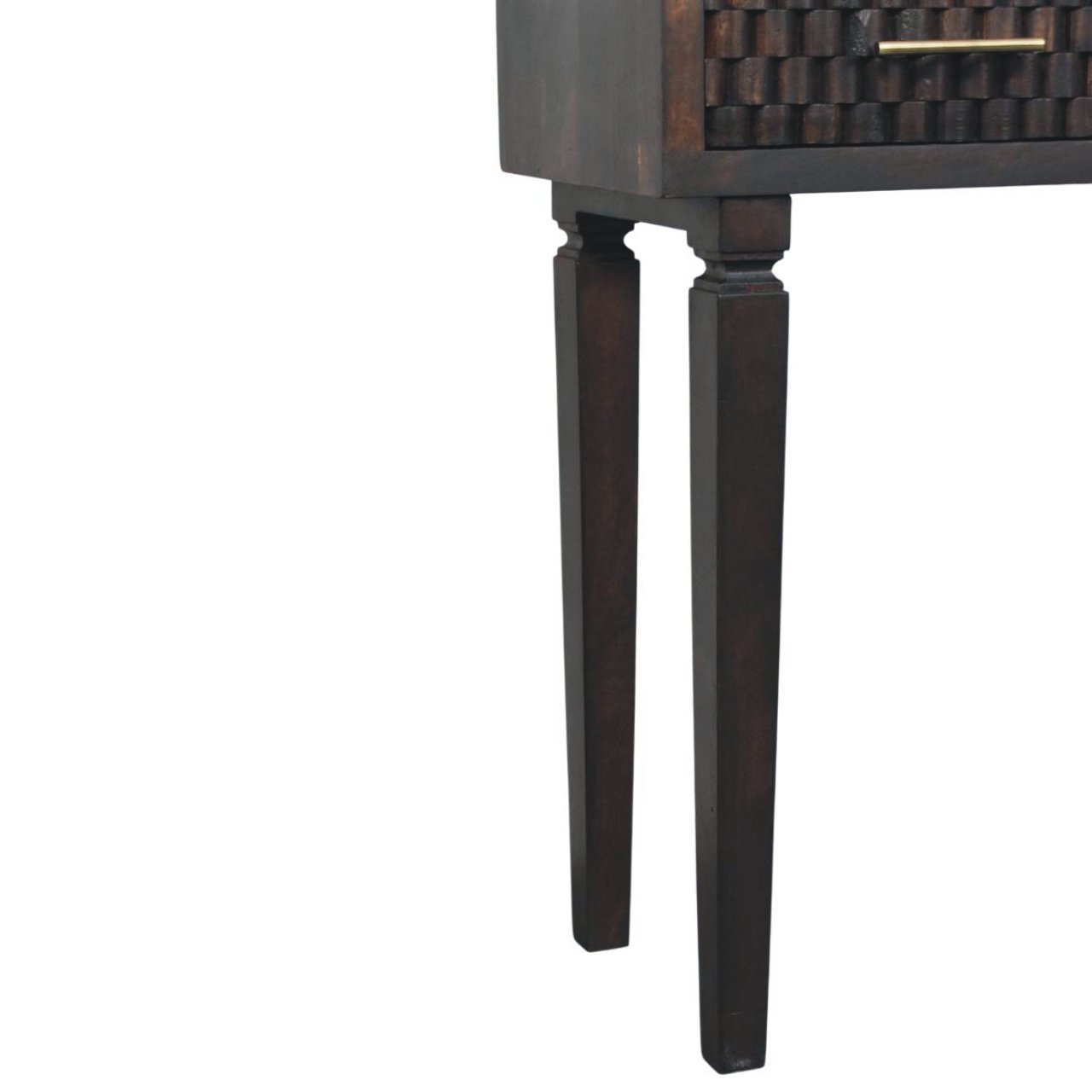Stół z litego drewna mango – naturalny, 80 cm — model IN4106 - Image 6