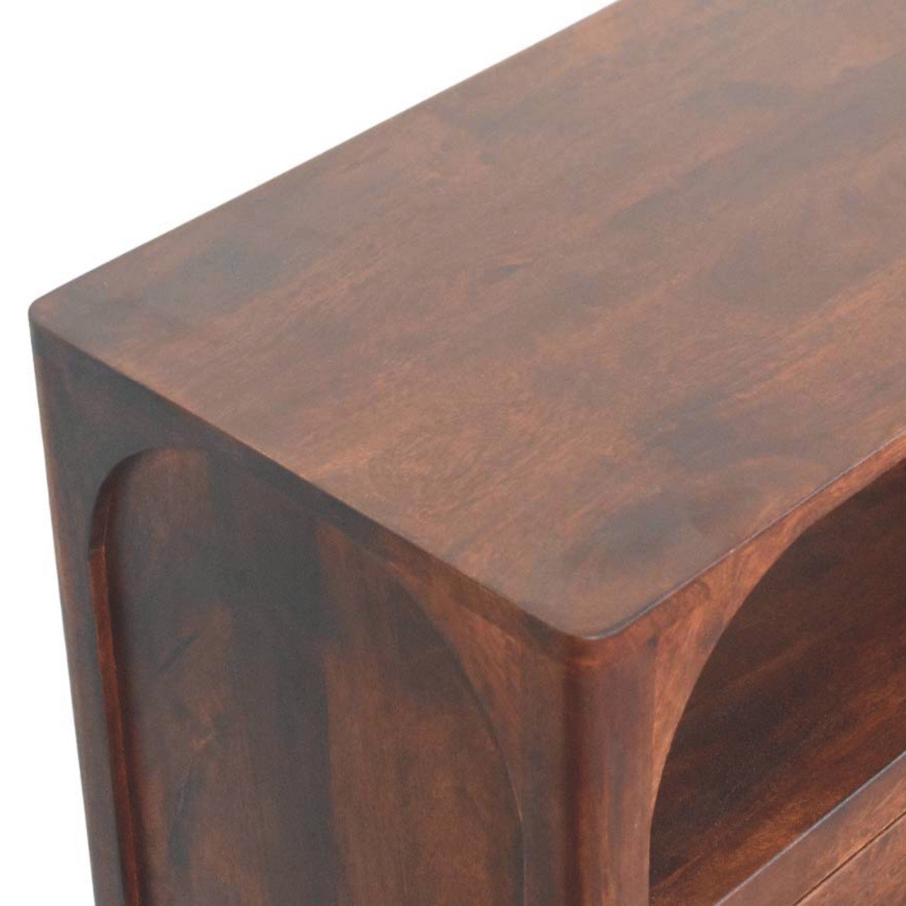 Komoda z litego drewna mango – naturalna, 75 cm — model IN4112 - Image 4