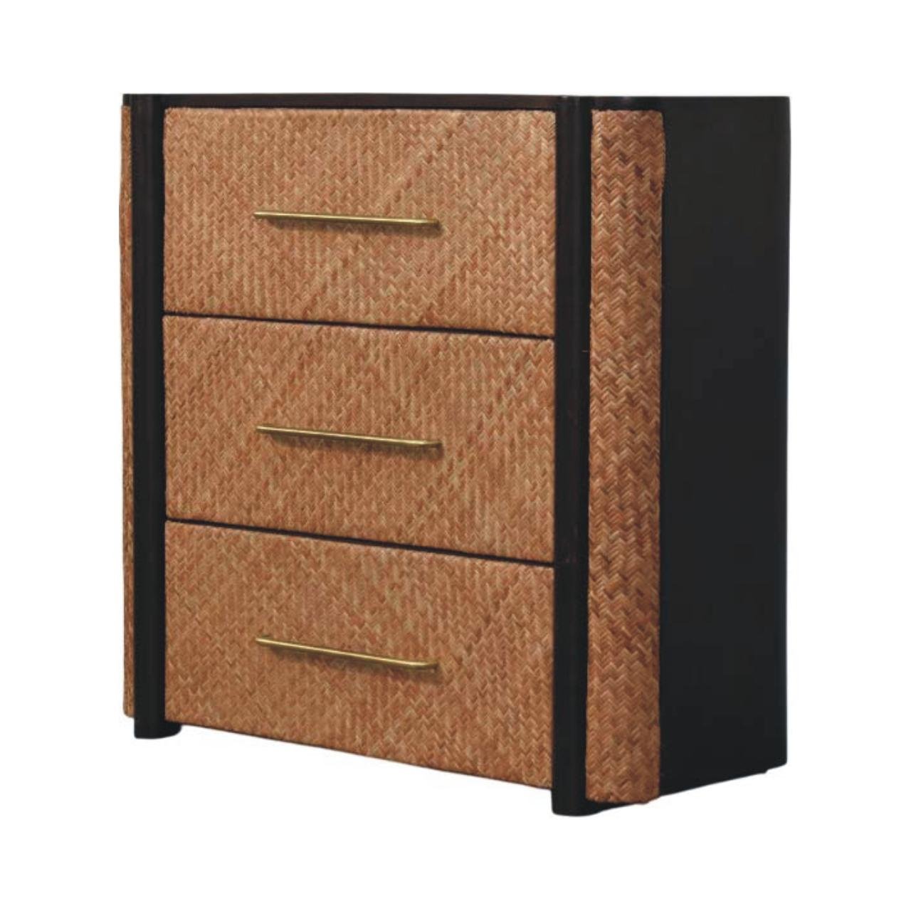 Komoda z litego drewna mango – naturalna, 90 cm - Image 2