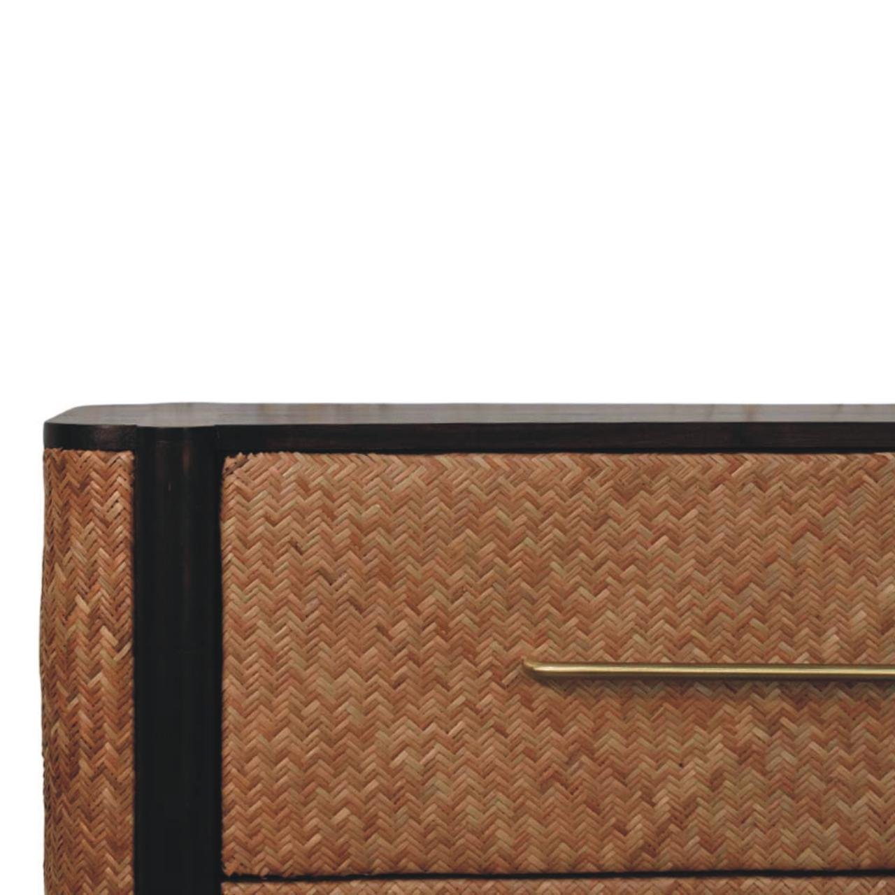 Komoda z litego drewna mango – naturalna, 90 cm - Image 3