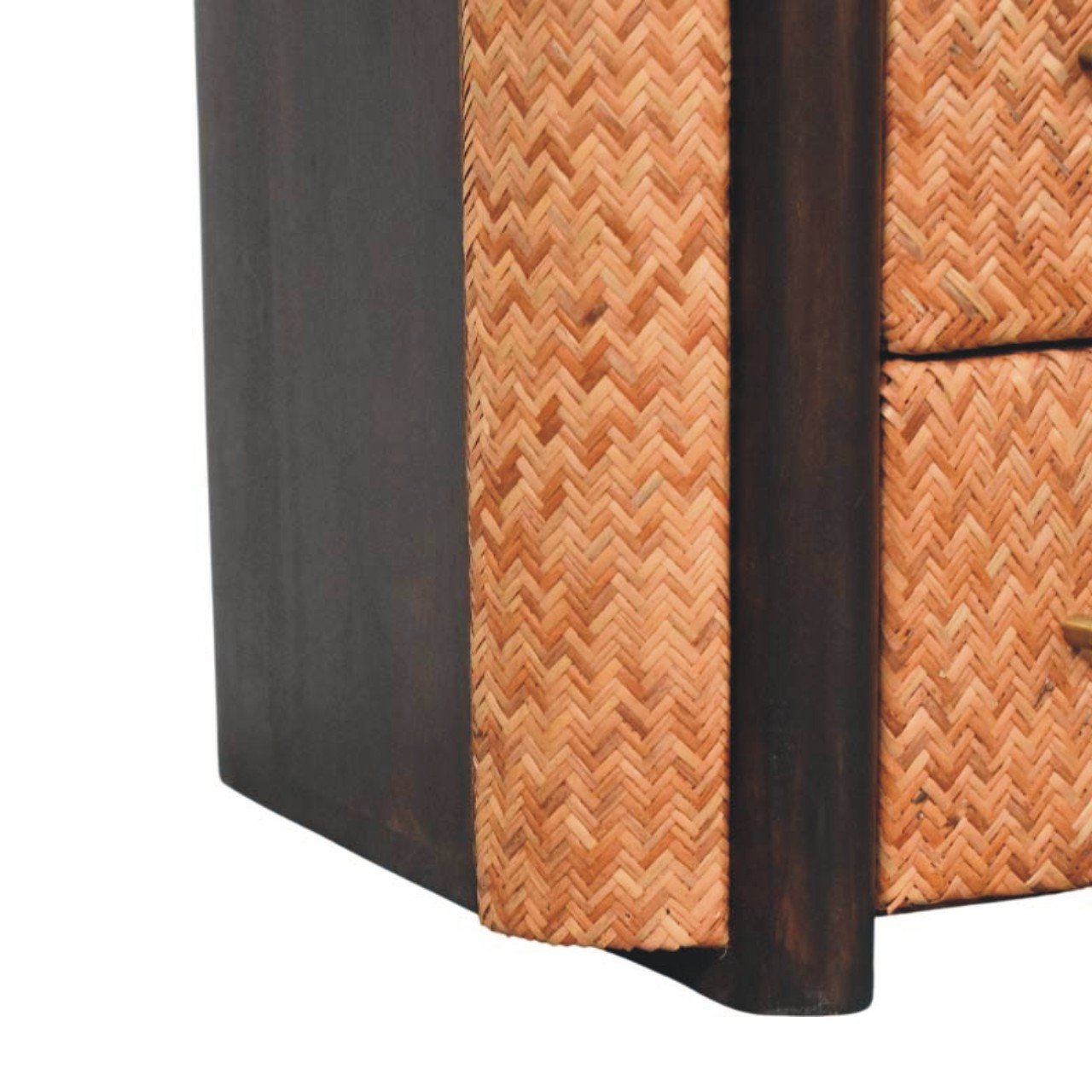 Szafka nocna z litego drewna mango – 50 cm — model IN4116 - Image 7